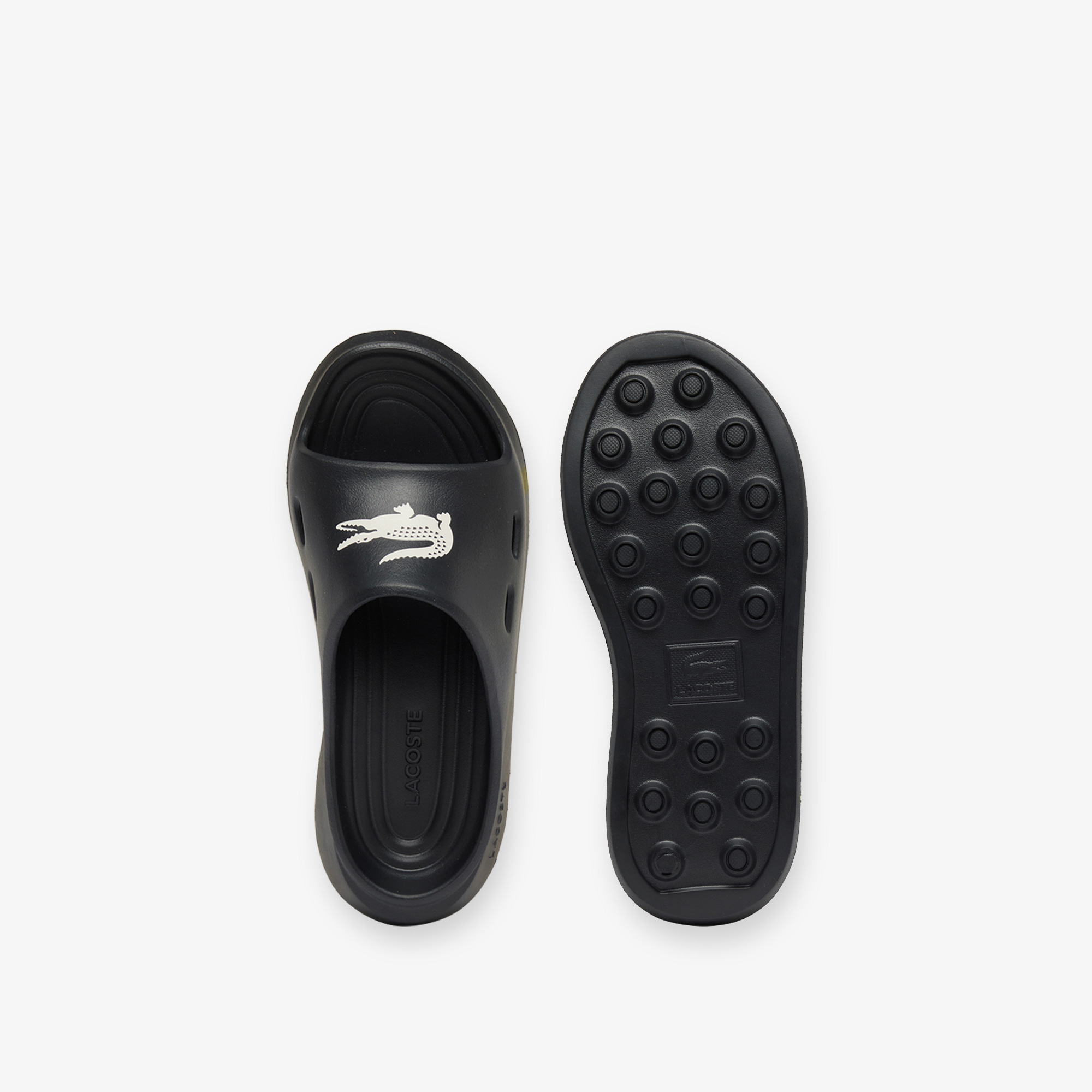 Lacoste Meduz Slide Kadın Siyah Terlik görsel 4