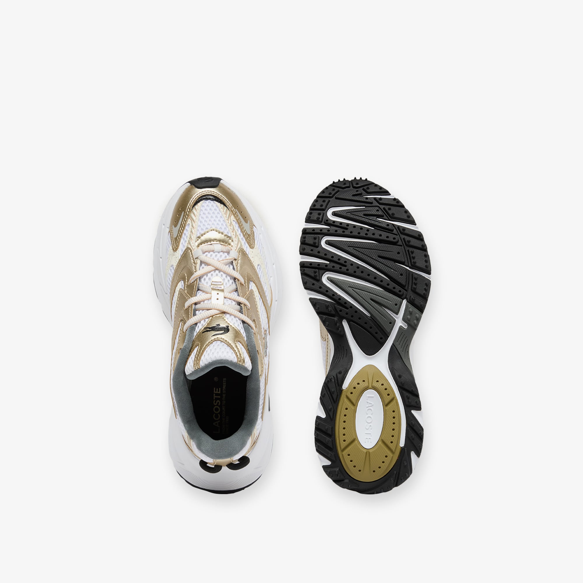Lacoste L003 Neo Shot Kadın Beyaz Sneaker görsel 4