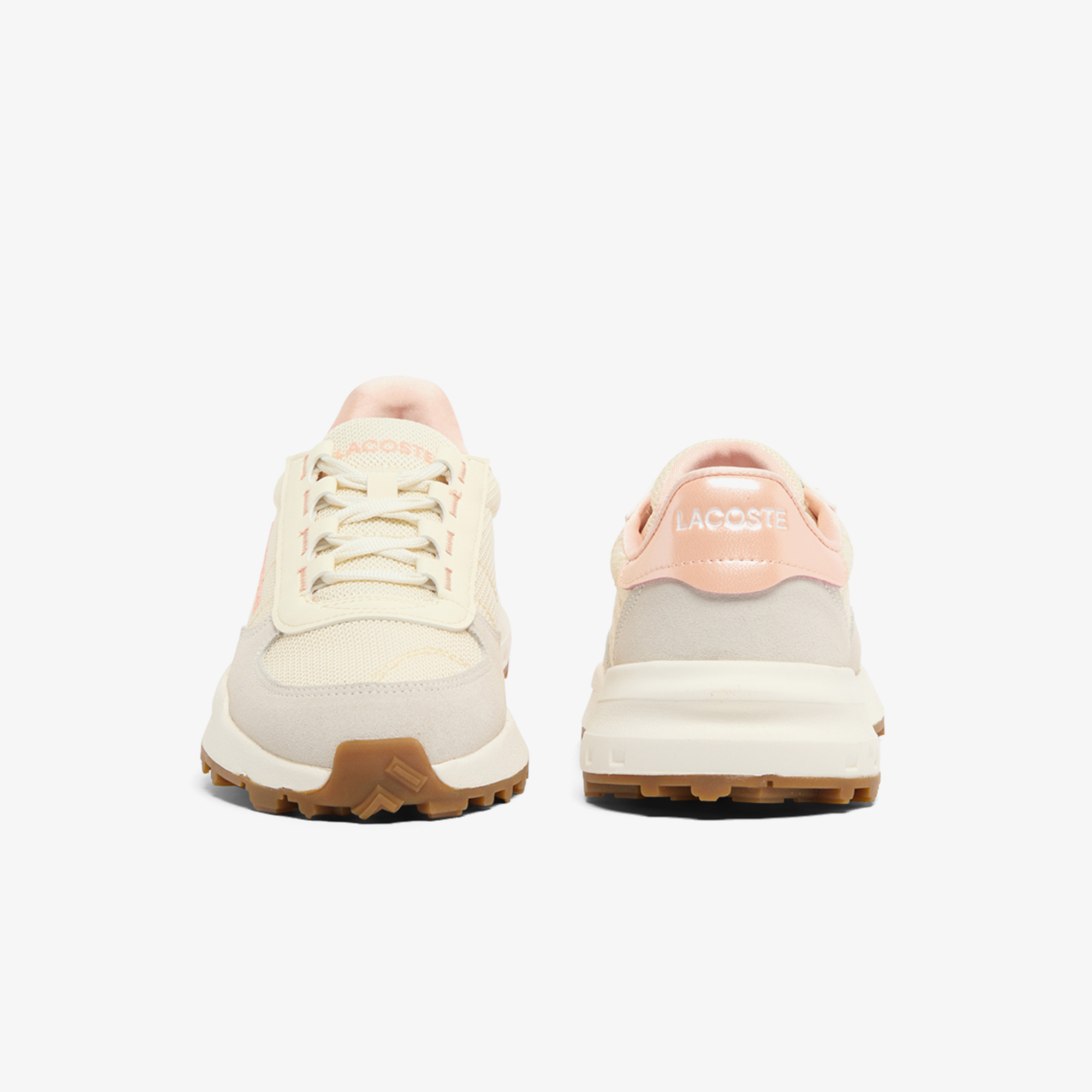 Lacoste Elite Active Evo Kadın Krem Sneaker görsel 5