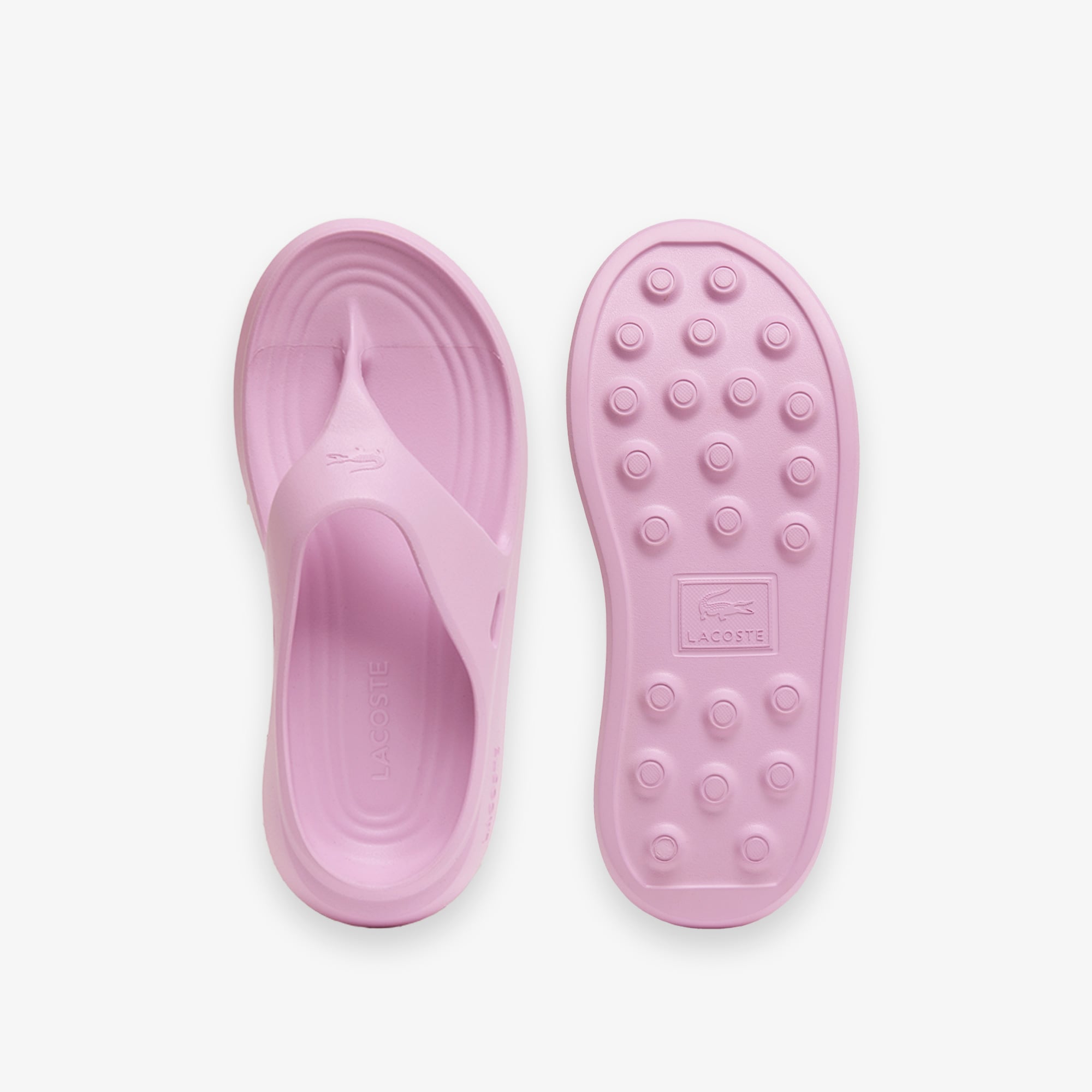 Lacoste Meduz Flip Flop Kadın Pembe Terlik görsel 4
