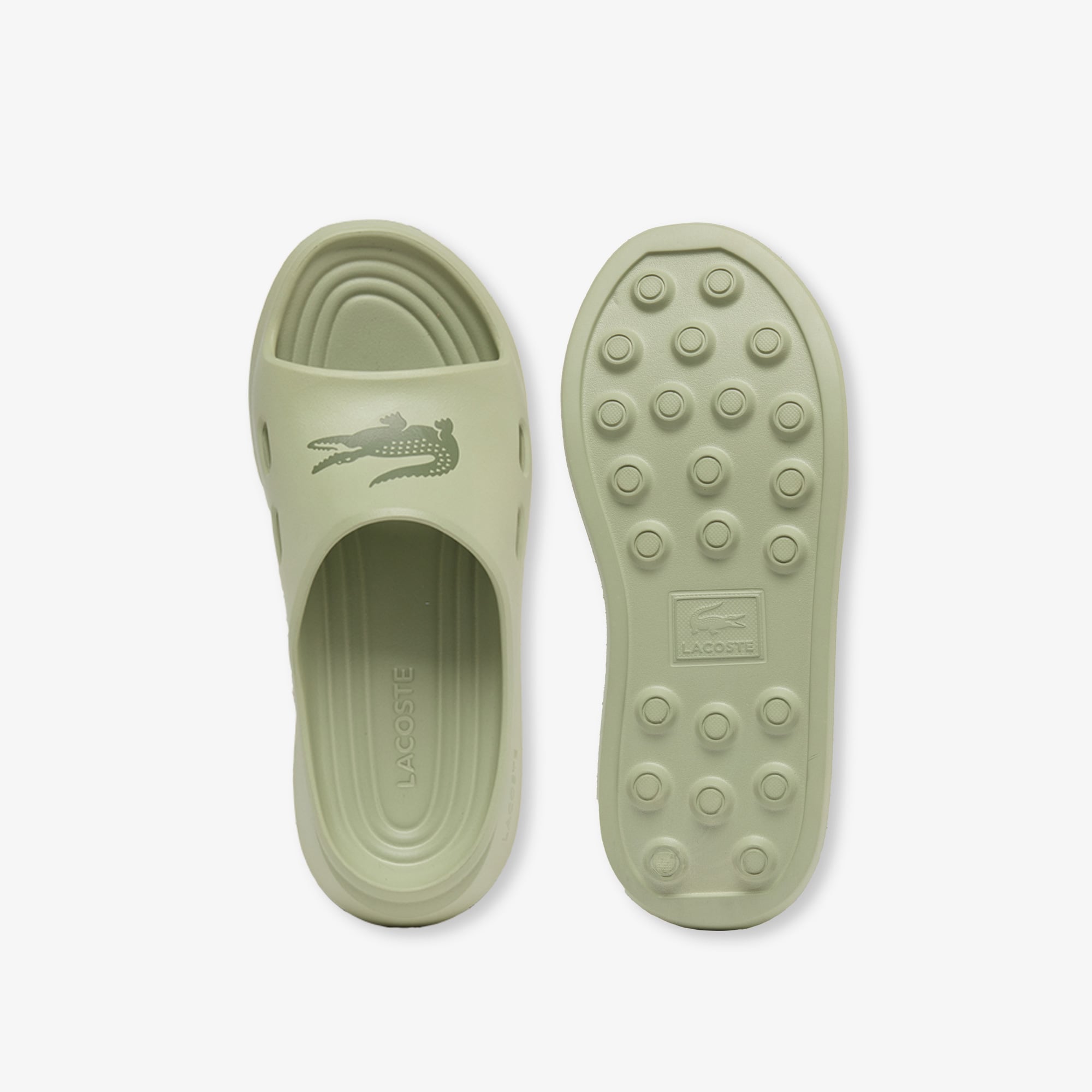 Lacoste Meduz Slide Erkek Haki Terlik görsel 4