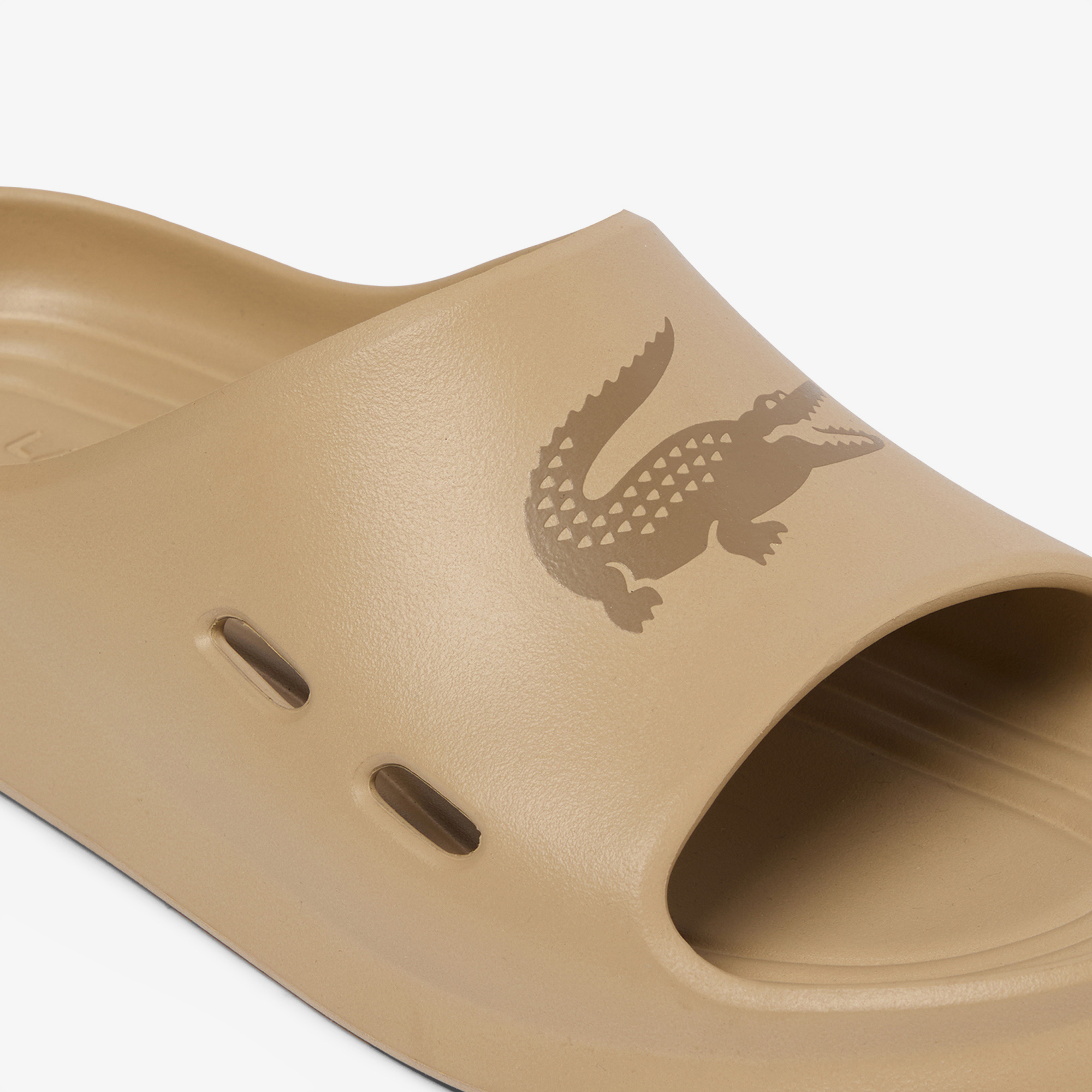 Lacoste Meduz Slide Erkek Bej Terlik görsel 6