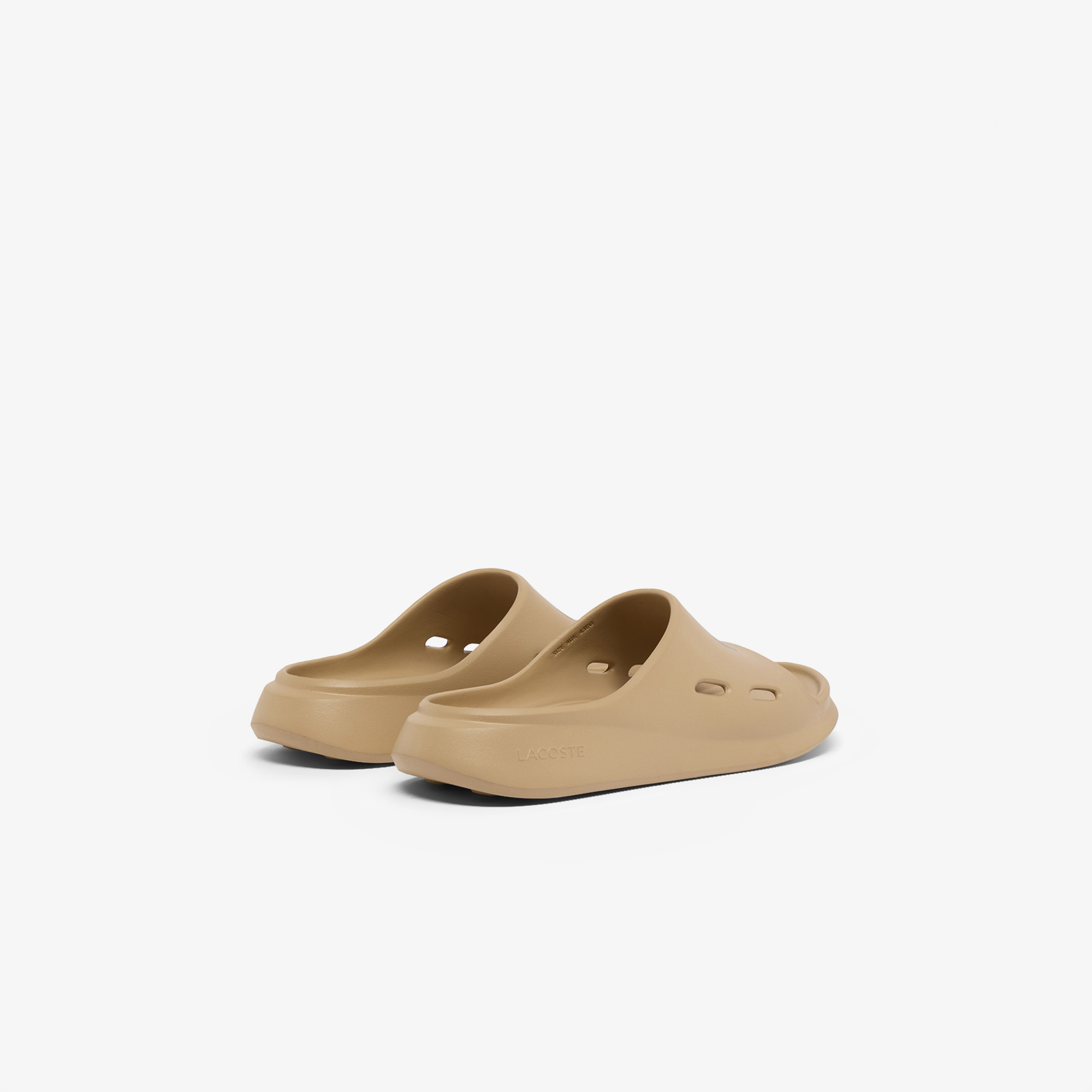 Lacoste Meduz Slide Erkek Bej Terlik görsel 3