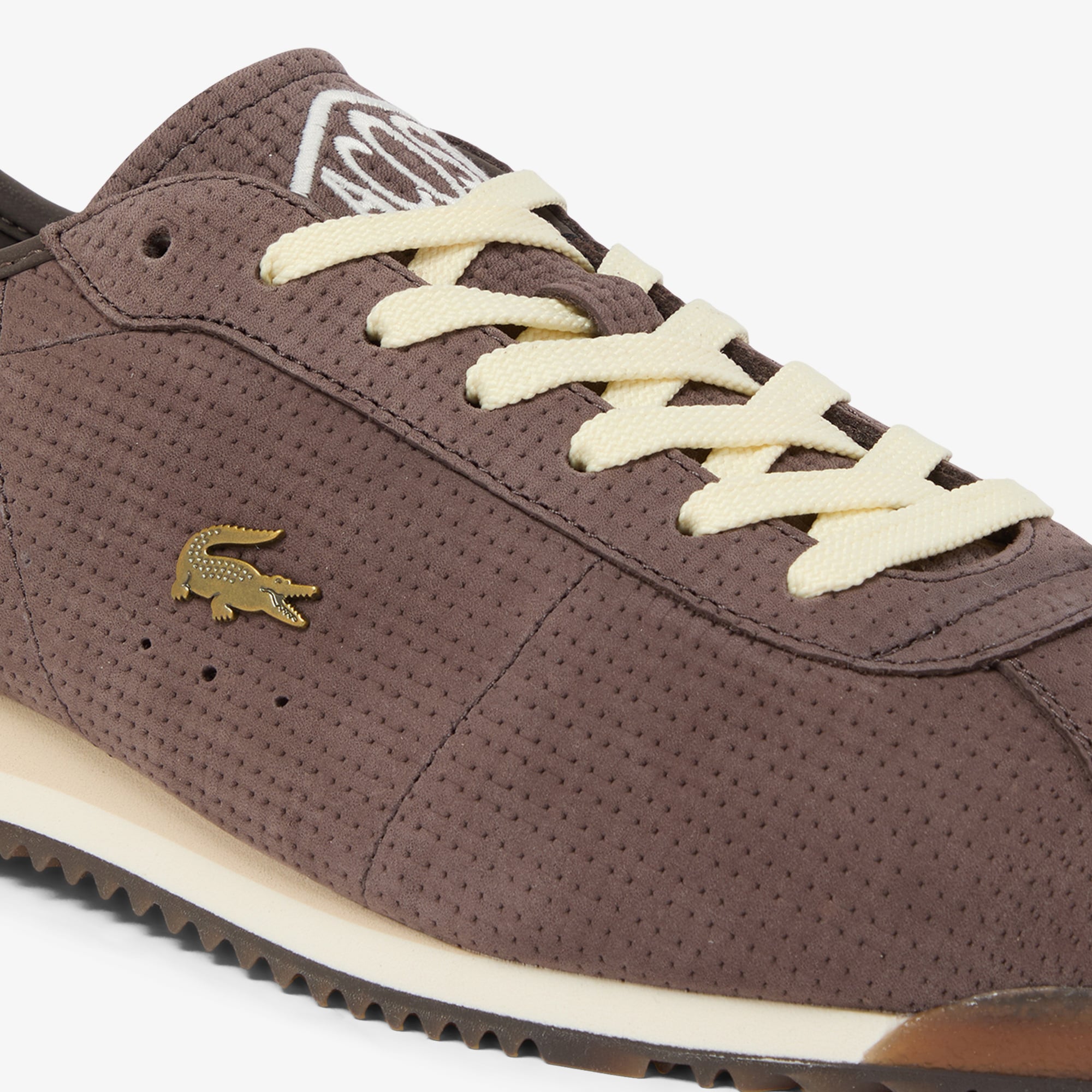 Lacoste Club-Low Erkek Kahverengi Sneaker görsel 6