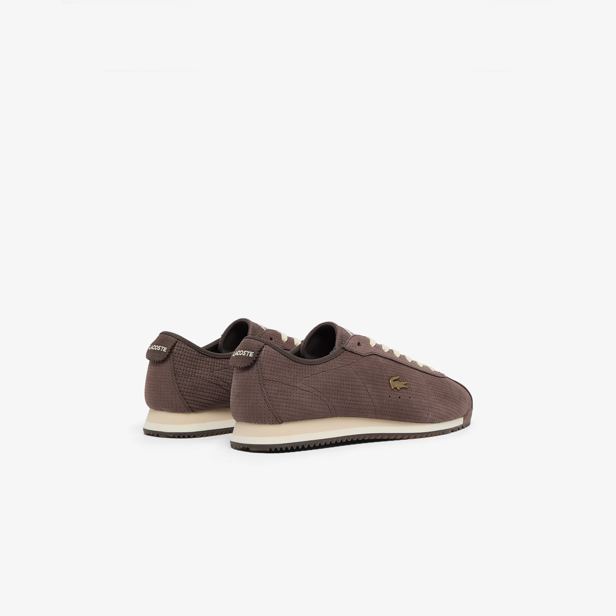 Lacoste Club-Low Erkek Kahverengi Sneaker görsel 3
