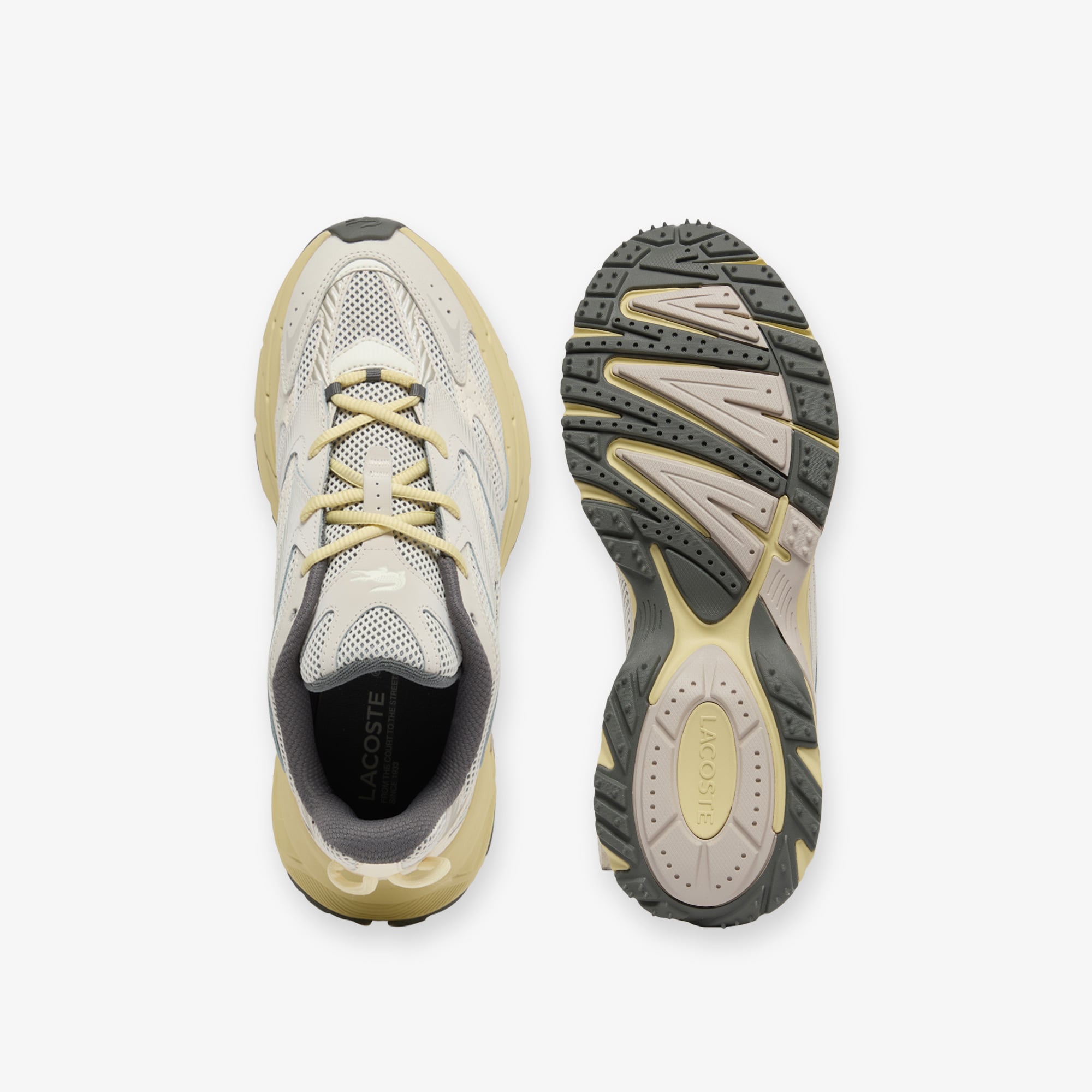 Lacoste L003 Neo Shot Erkek Gri Sneaker görsel 4