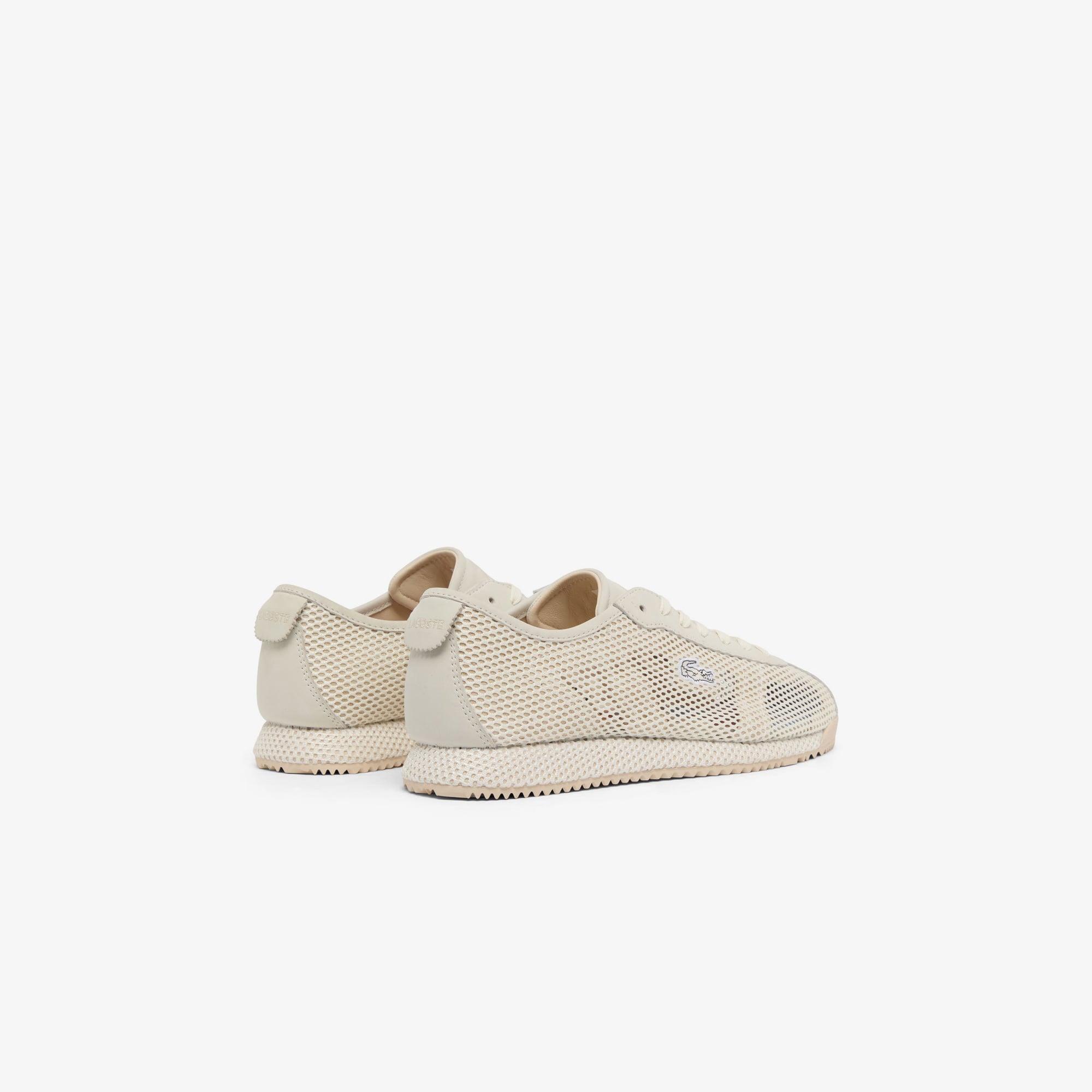 Lacoste Club-Low Erkek Krem Sneaker görsel 3