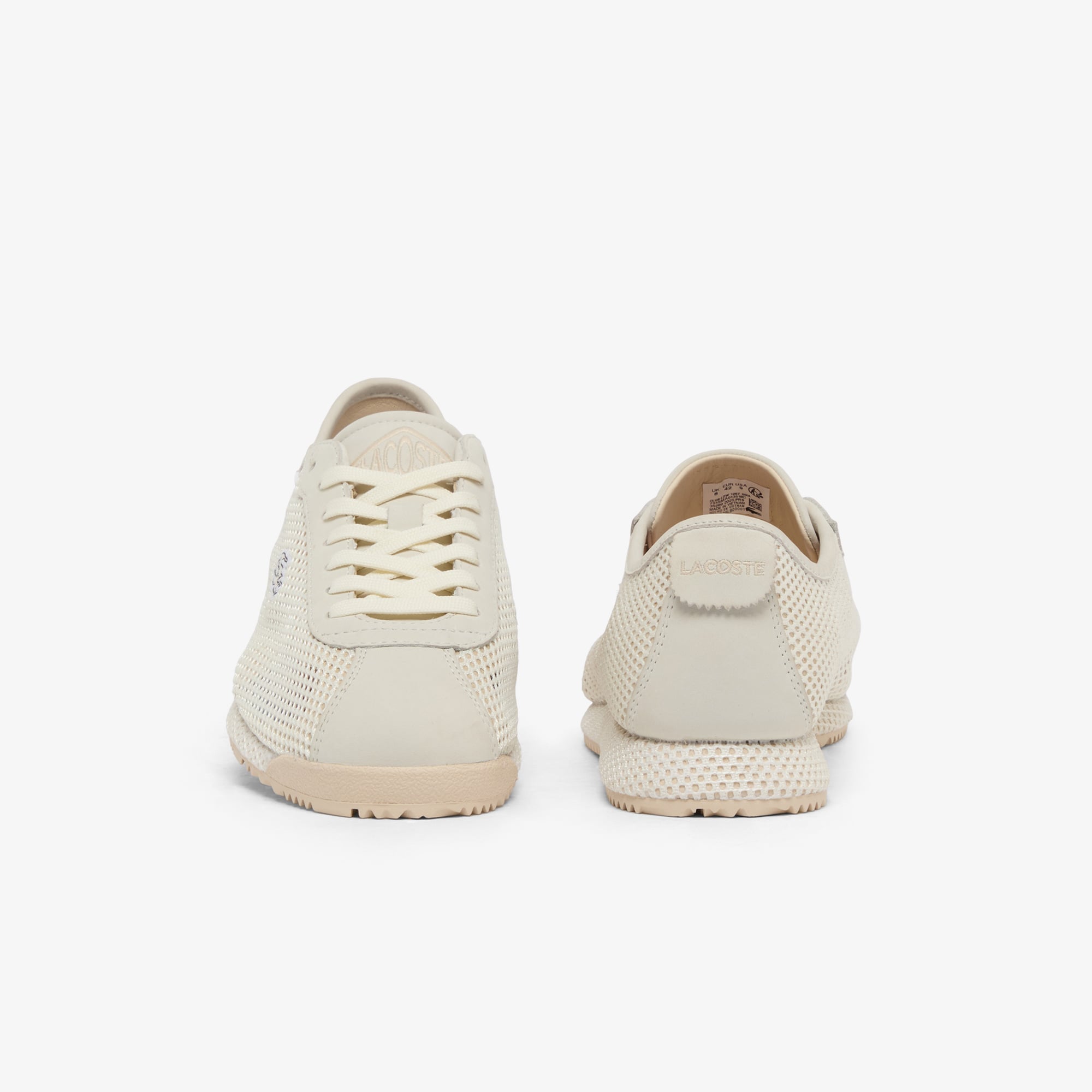 Lacoste Club-Low Erkek Krem Sneaker görsel 5