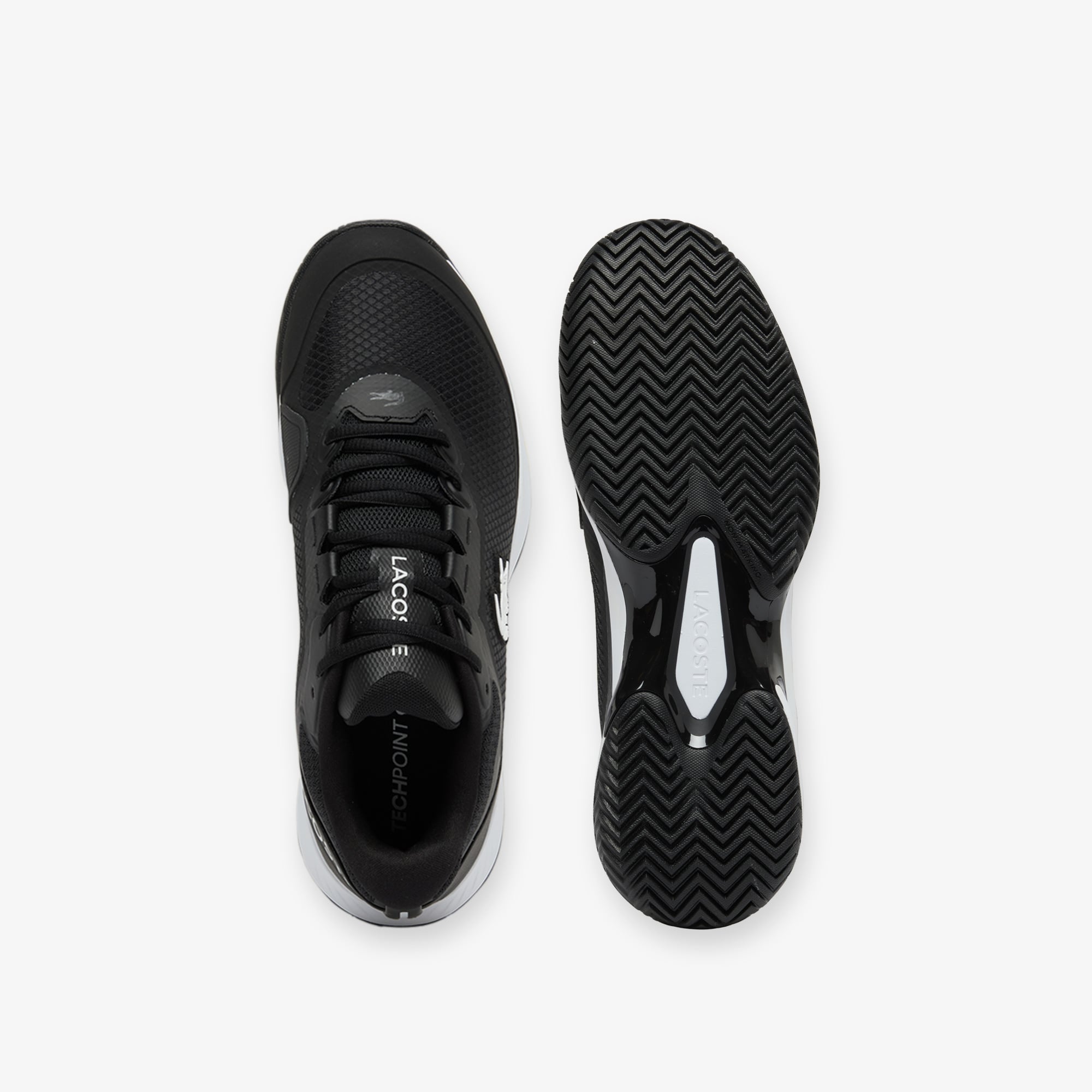 Lacoste Tech Point Erkek Siyah Sneaker görsel 4