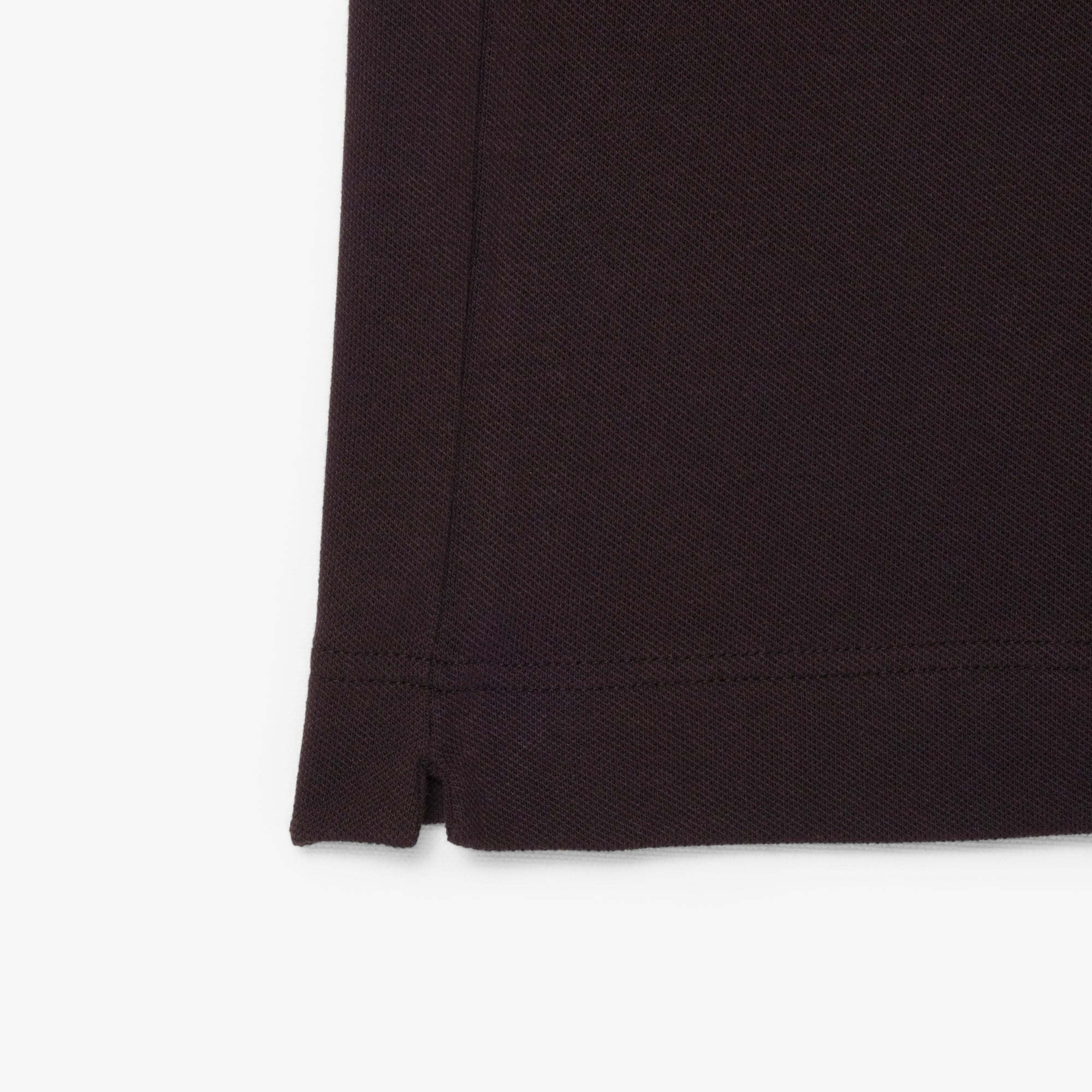 Lacoste Erkek Regular Fit Organik Pamuk Kahverengi Paris Polo görsel 7