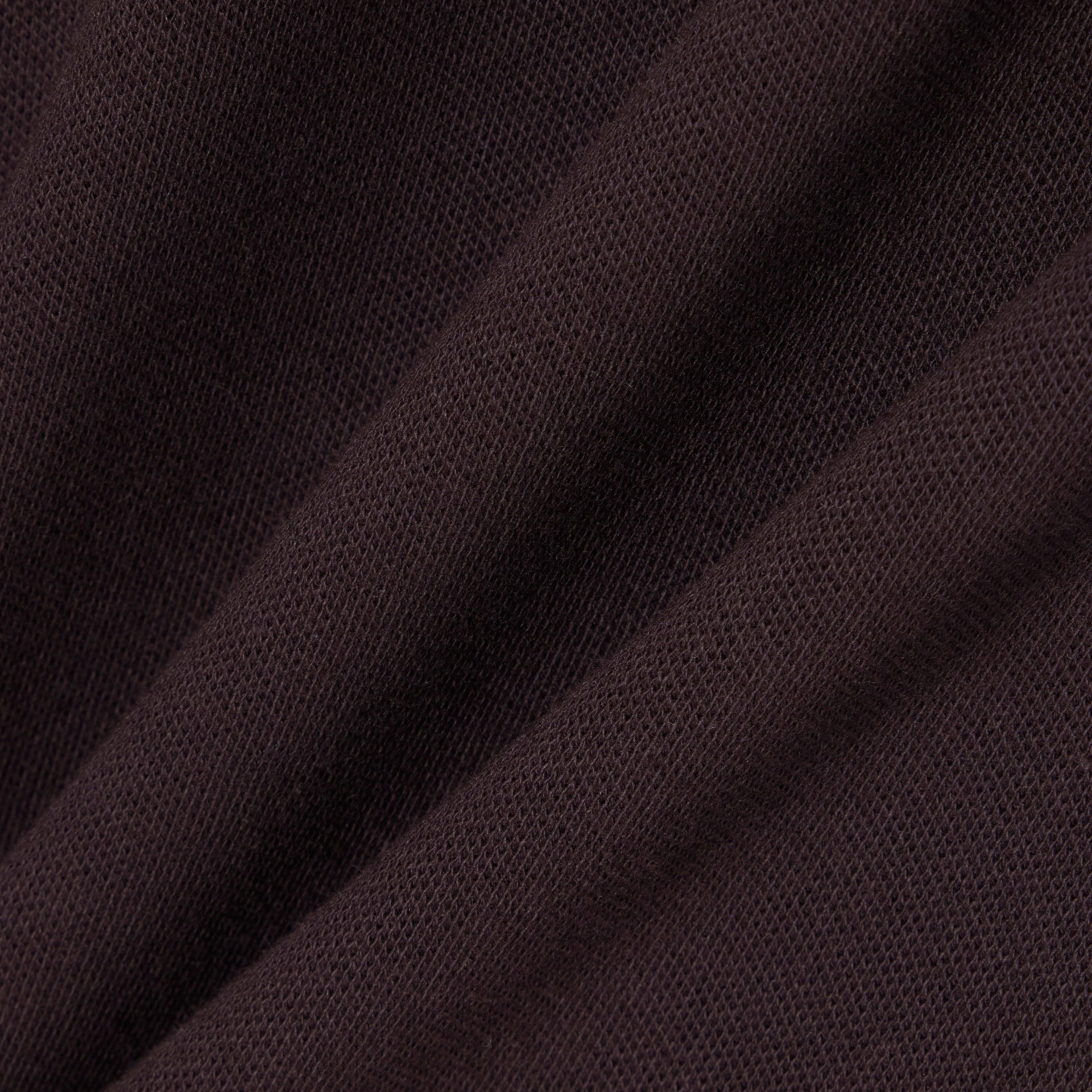 Erkek Regular Fit Organik Pamuk Kahverengi Paris Polo