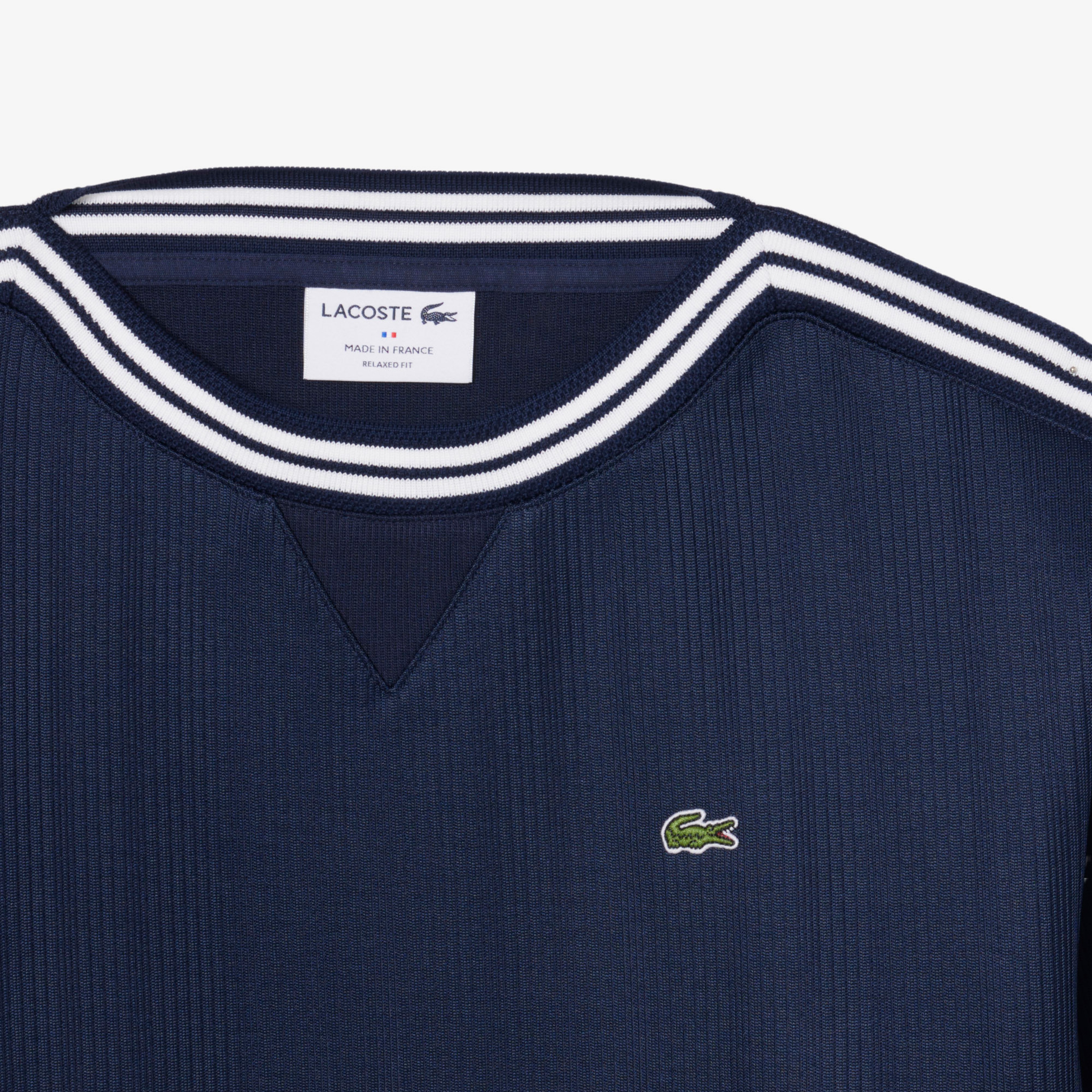Kadın Relaxed Fit Bisiklet Yaka Lacivert Sweatshirt