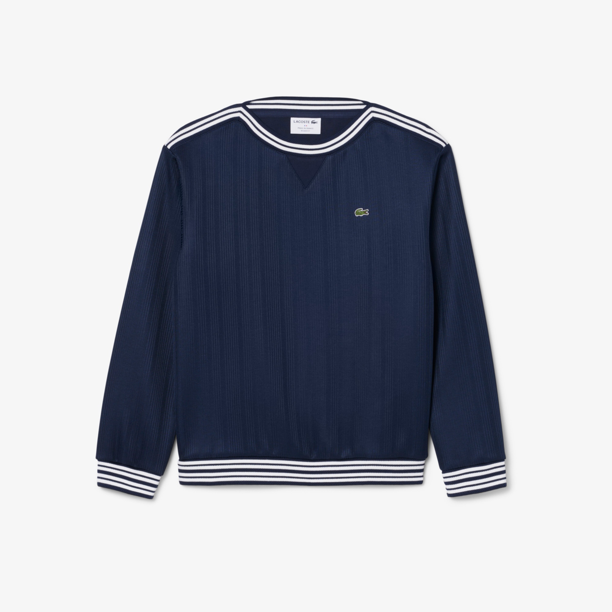 Kadın Relaxed Fit Bisiklet Yaka Lacivert Sweatshirt