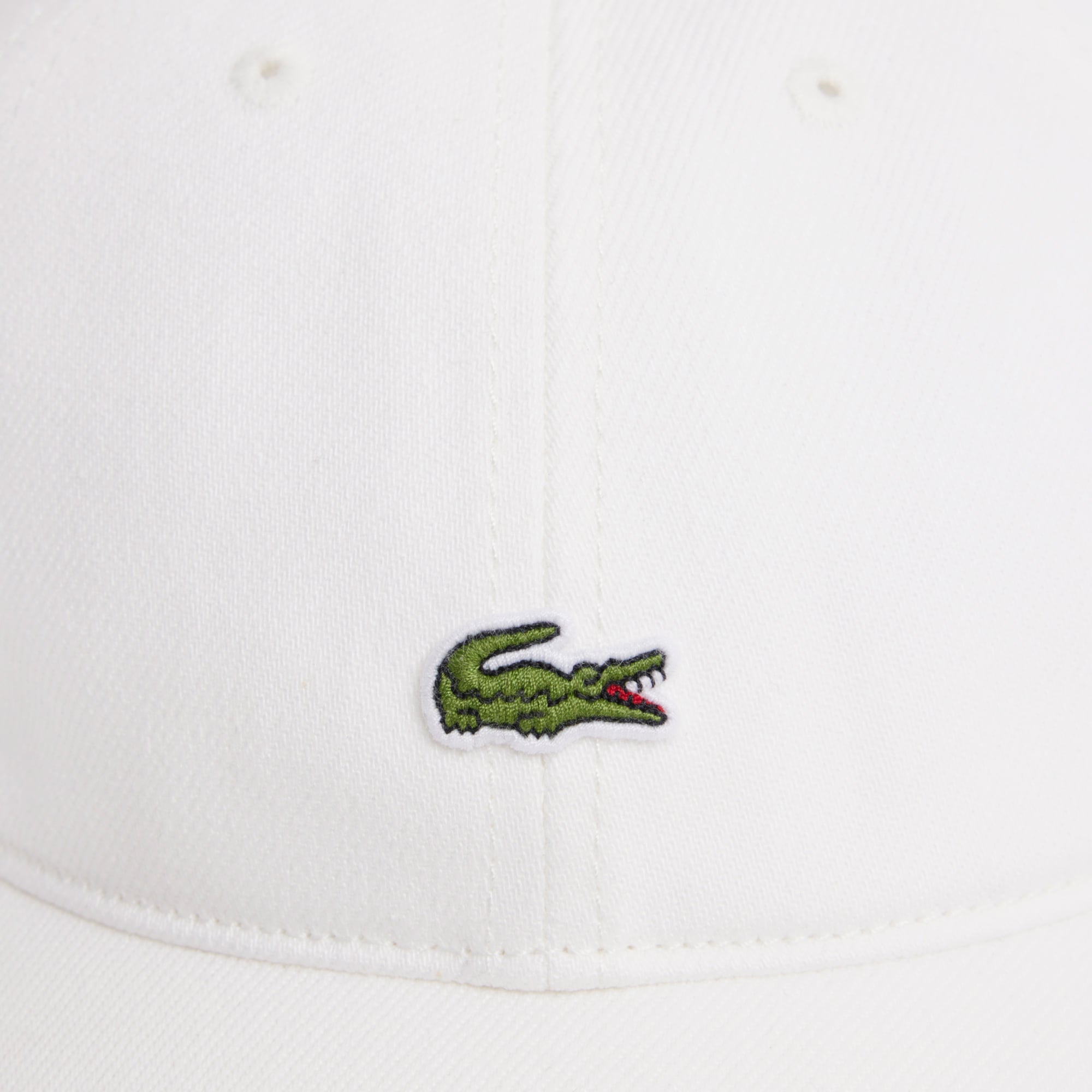 Lacoste Unisex Denim Beyaz Şapka görsel 4