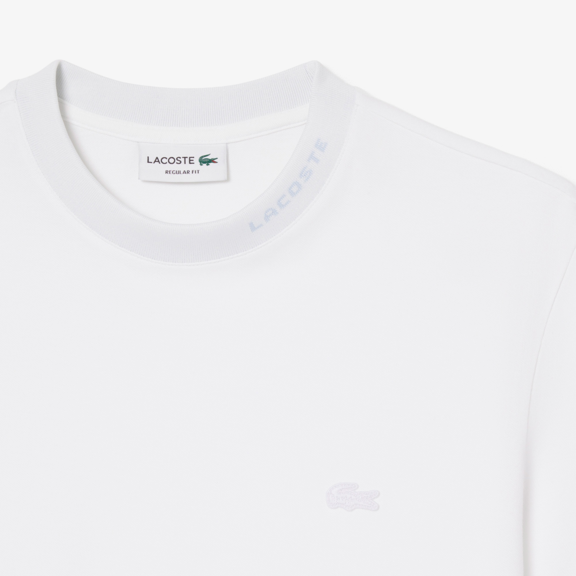 Erkek Regular Fit Bisiklet Yaka Beyaz T-Shirt