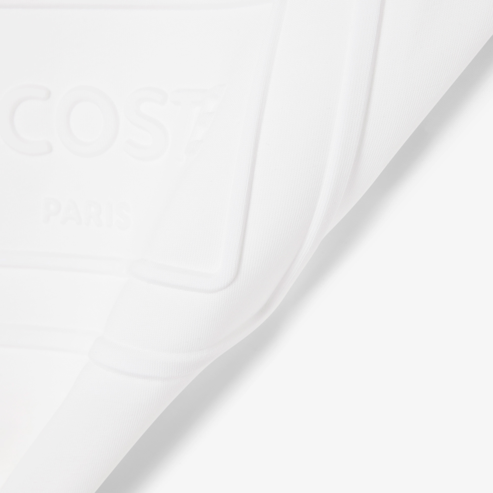 Unisex Classic Fit Bisiklet Yaka Baskılı Beyaz T-Shirt