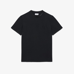 Erkek Regular Fit Bisiklet Yaka Siyah T-Shirt Siyah