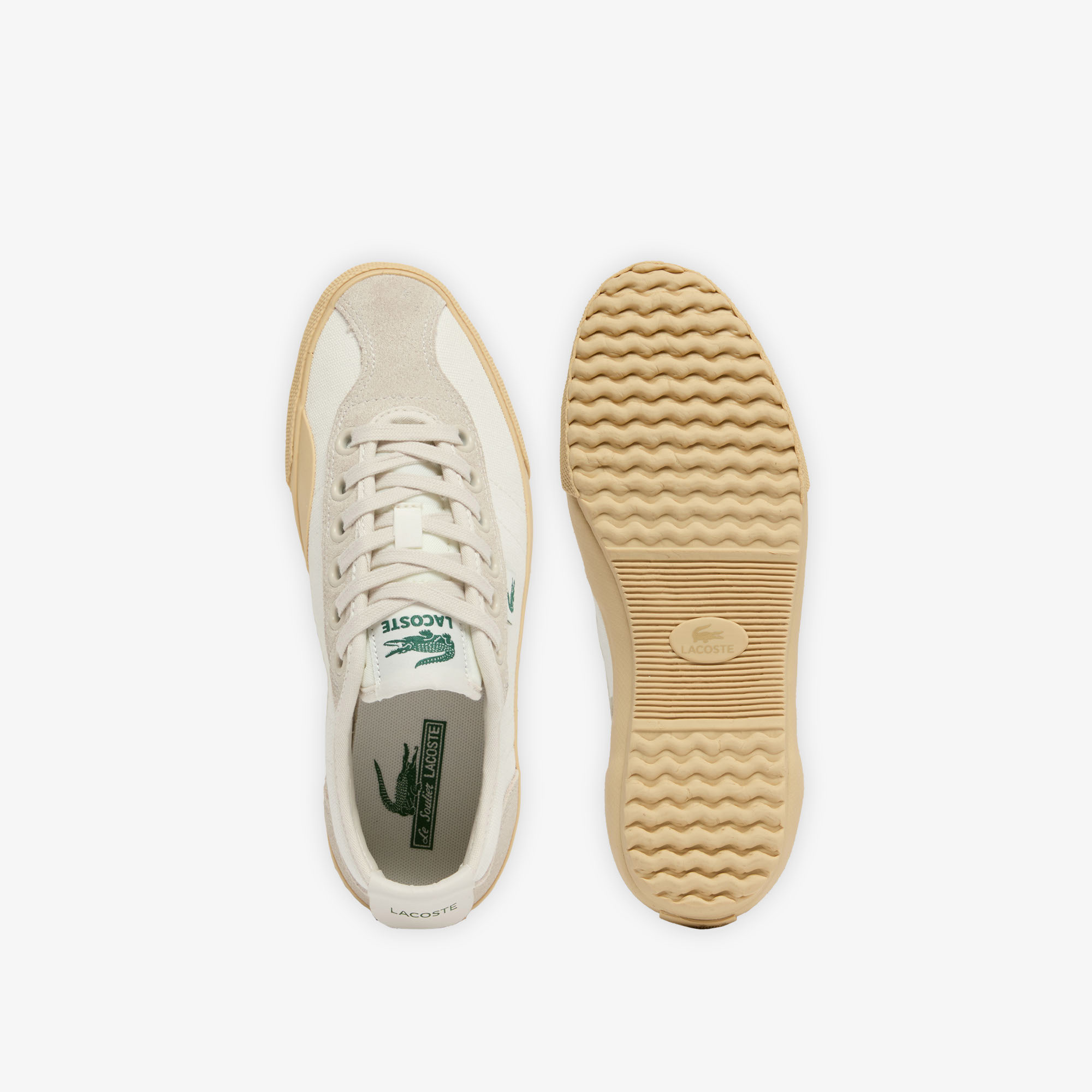 Lacoste Backslam Kadın Krem Sneaker görsel 4