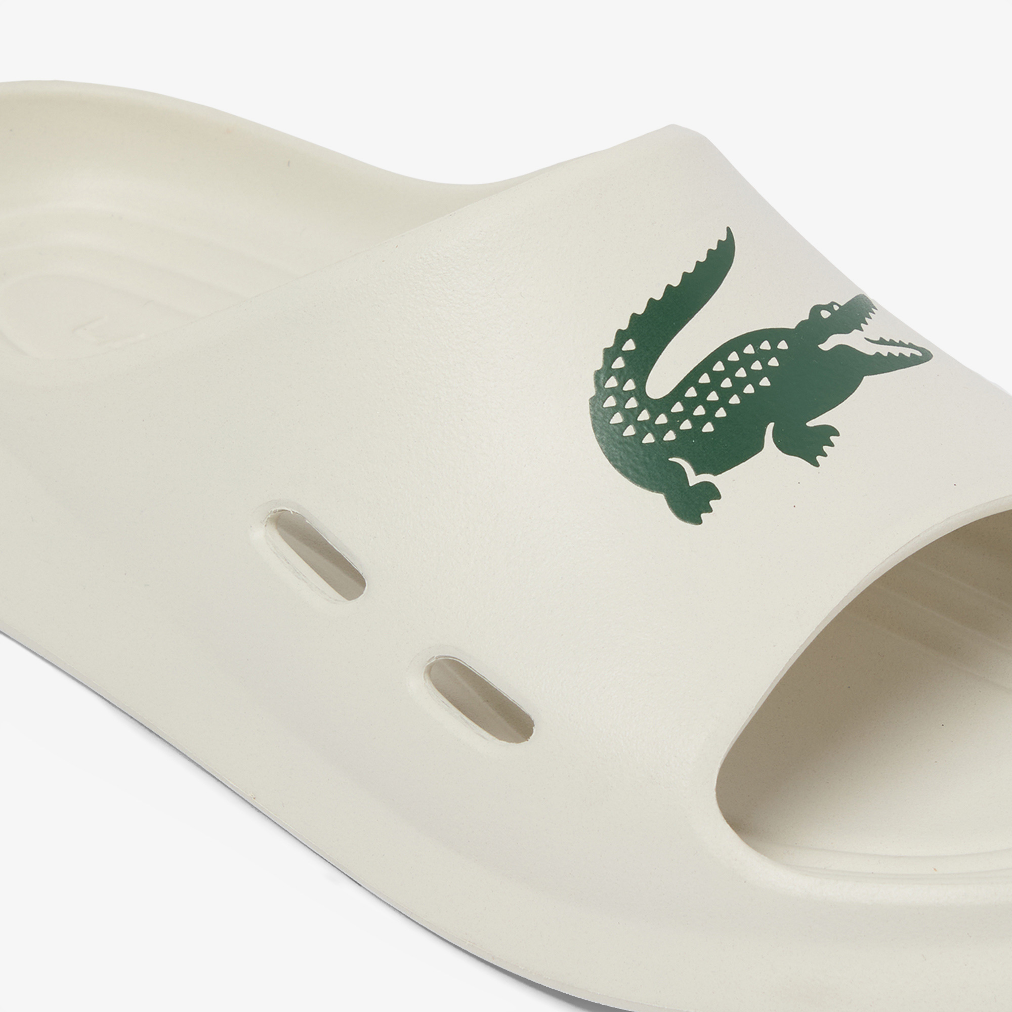 Lacoste Meduz Slide Erkek Beyaz Terlik görsel 6