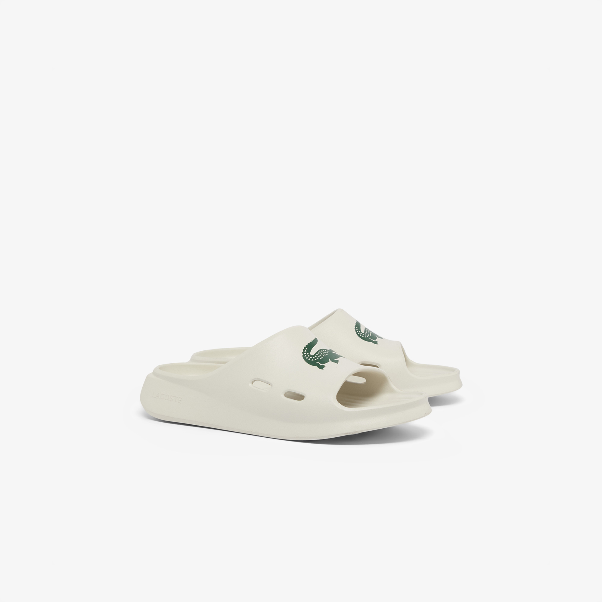 Lacoste Meduz Slide Erkek Beyaz Terlik görsel 2