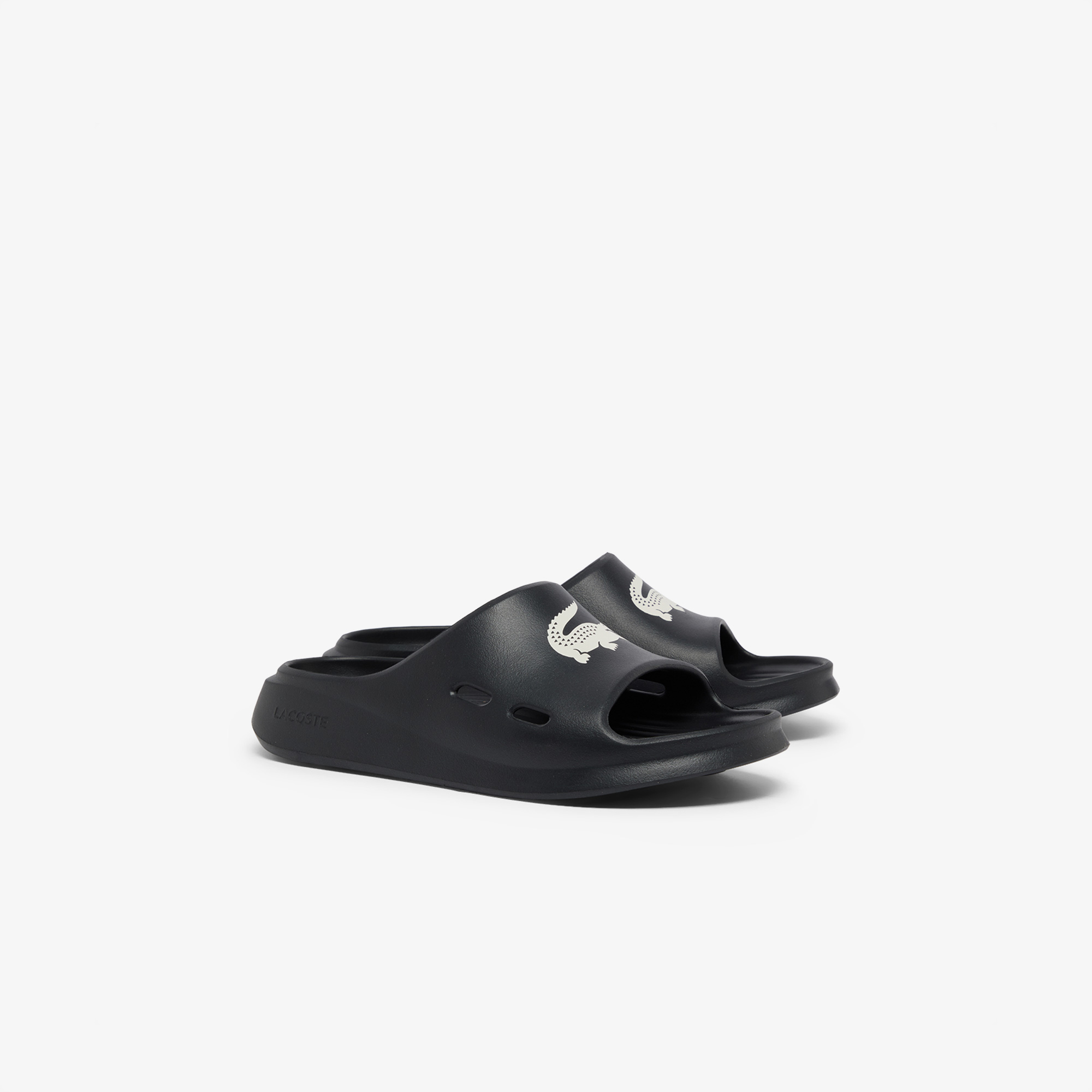 Lacoste Meduz Slide Erkek Siyah Terlik görsel 2