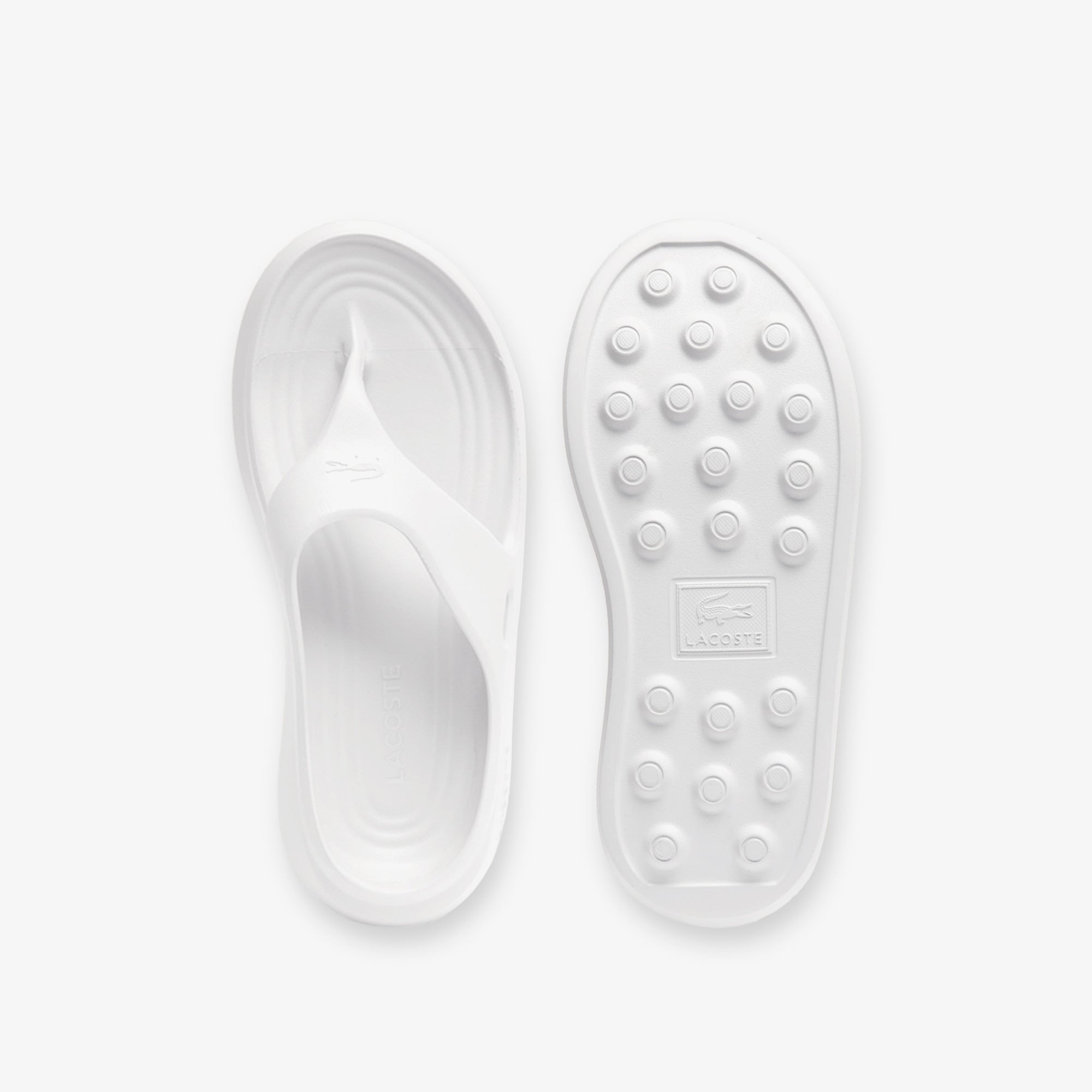 Meduz Flip Flop Kadın Beyaz Terlik