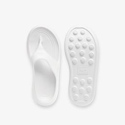 Meduz Flip Flop Kadın Beyaz Terlik Beyaz