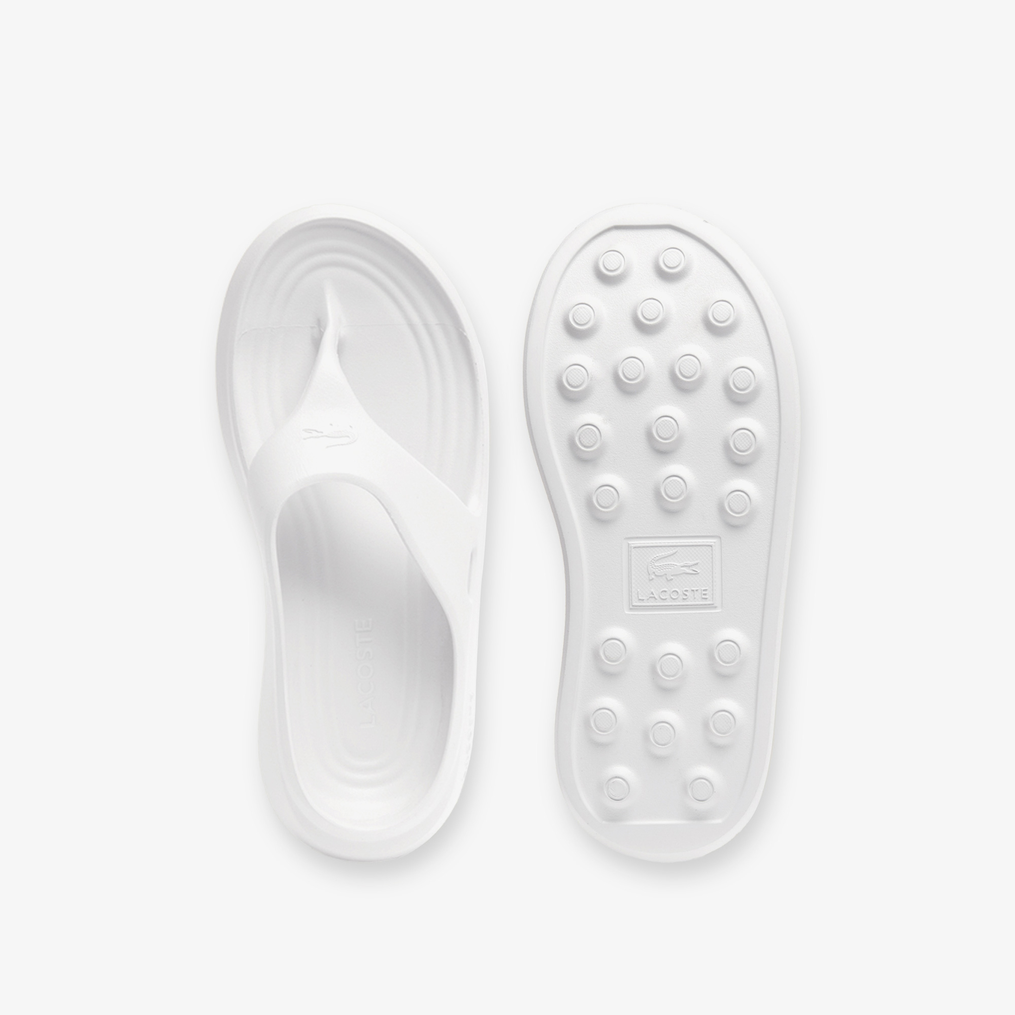 Meduz Flip Flop Kadın Beyaz Terlik