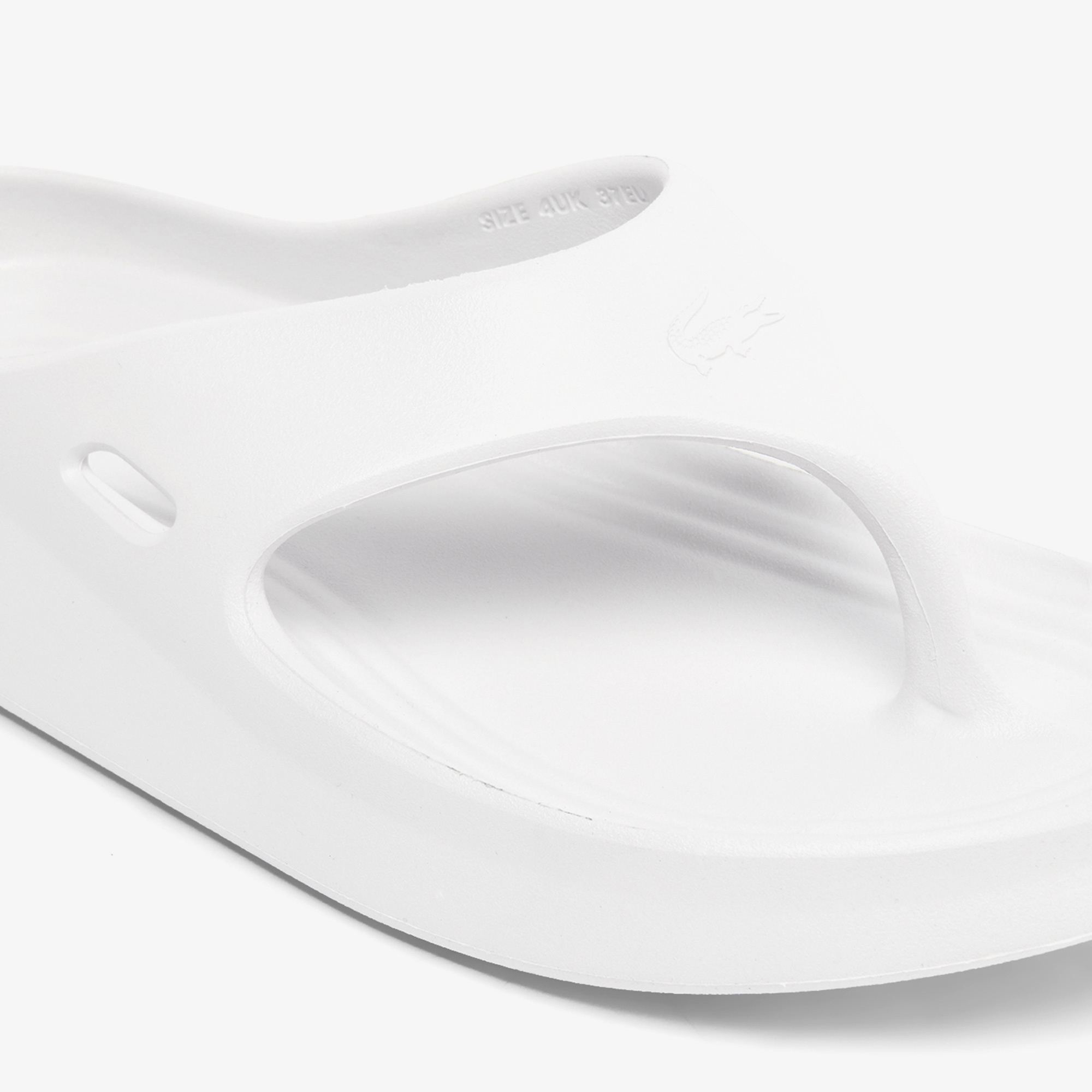 Meduz Flip Flop Kadın Beyaz Terlik