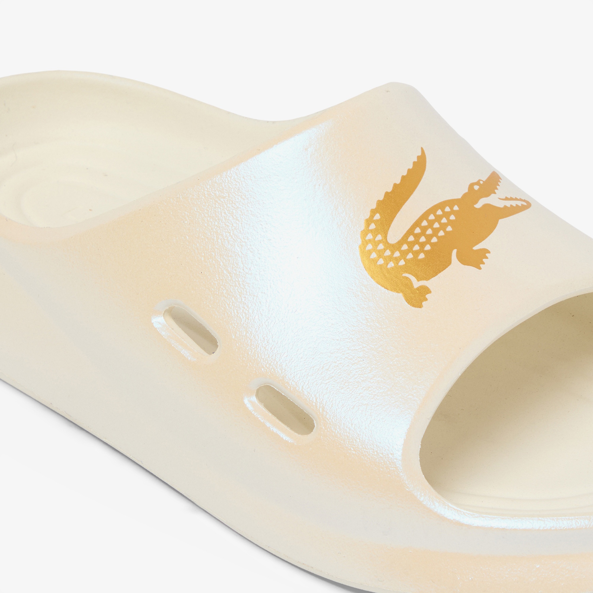 Meduz Slide Kadın Beyaz Terlik