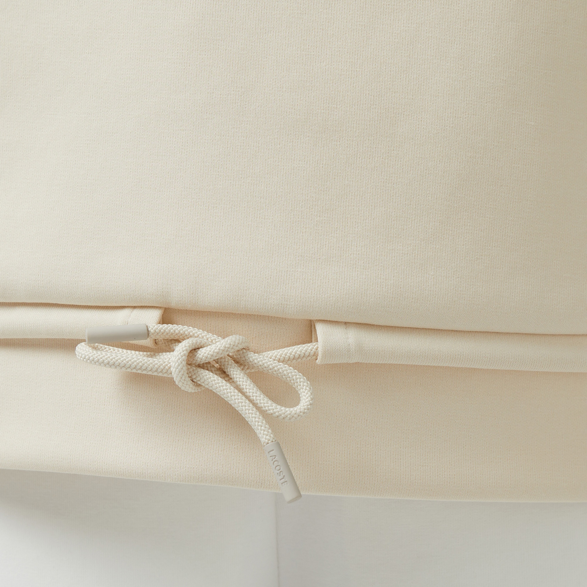 Kadın Relaxed Fit Yarım Fermuarlı Krem Sweatshirt