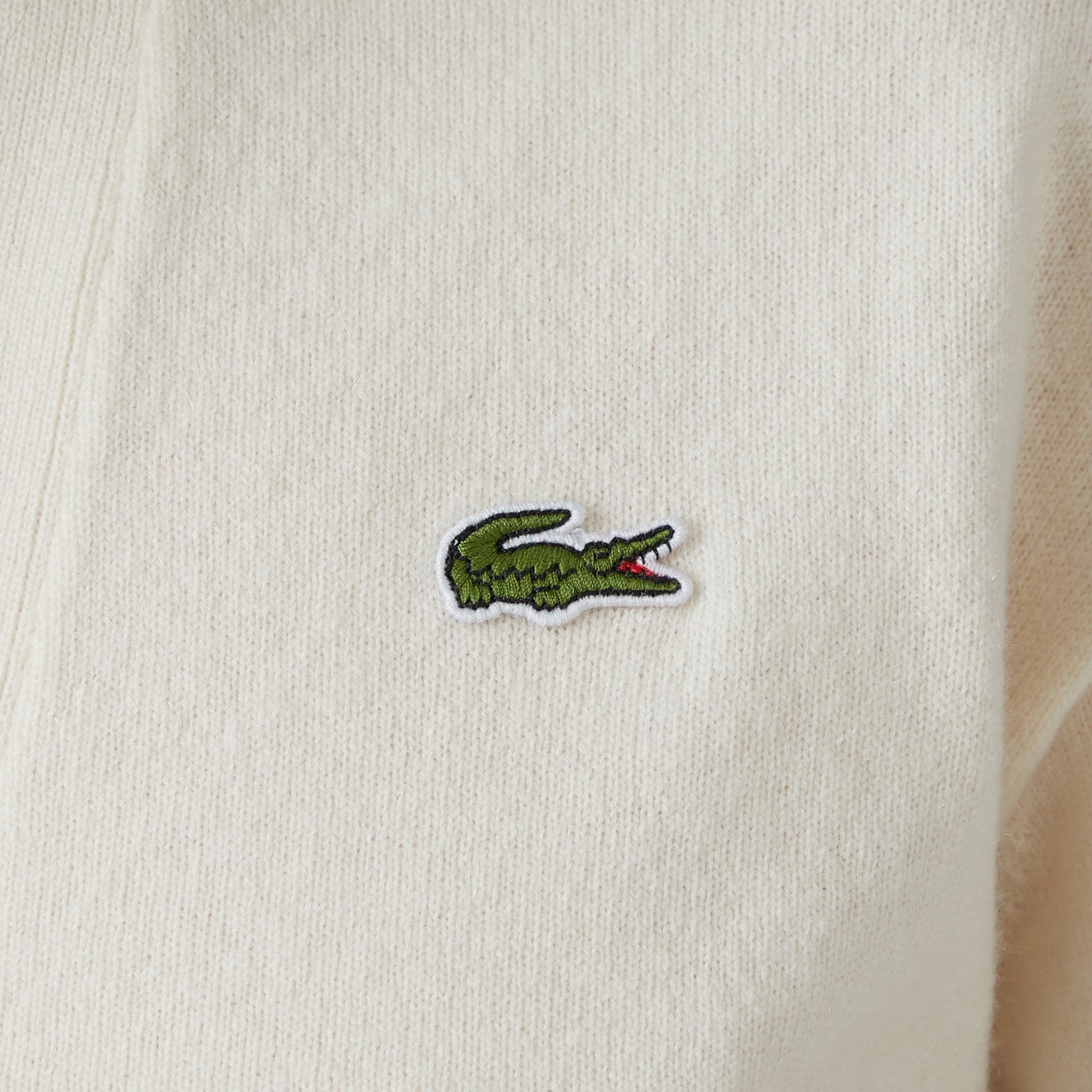 Kadın Classic Fit Polo Yaka Krem Kazak