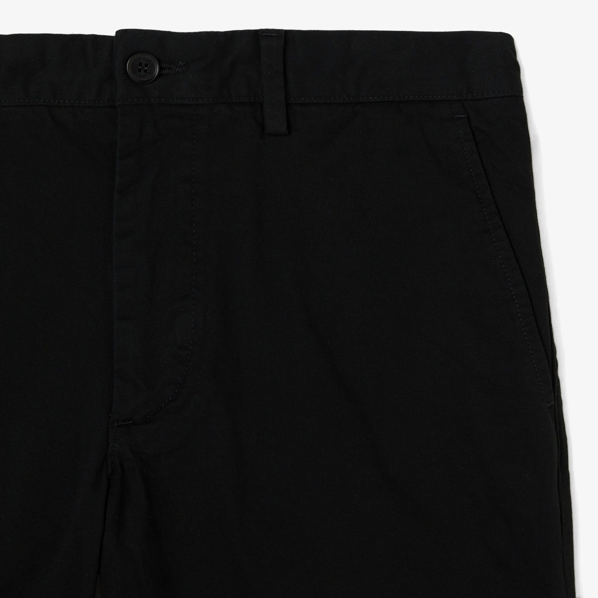 Lacoste Erkek Slim Fit Siyah Bermuda Şort görsel 4