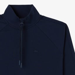 Kadın Loose Fit Dik Yaka Lacivert Sweatshirt Lacivert