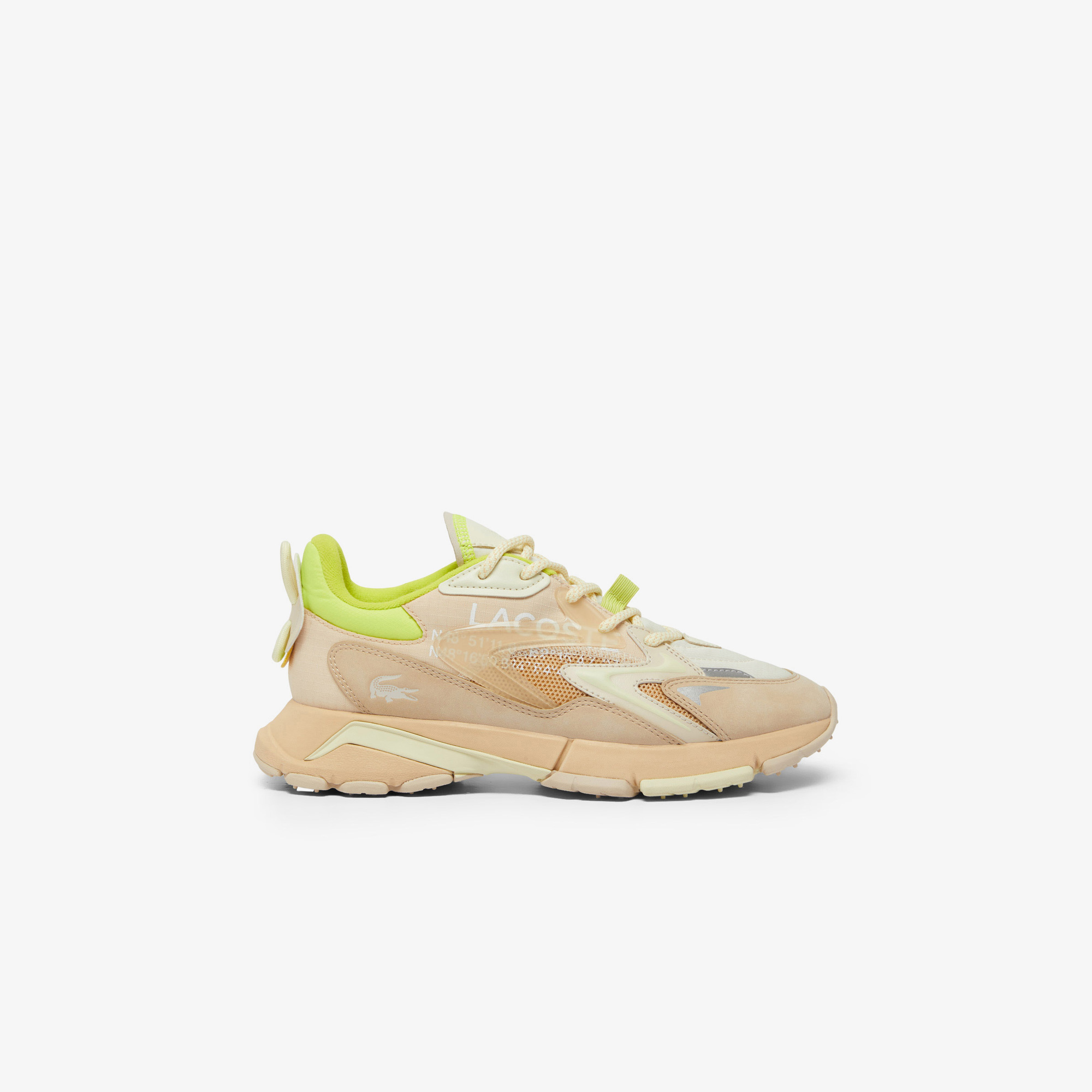 バレエバー L003 Neo Tech Erkek Bej Sneaker 748SMA0062.6H3 | Lacoste