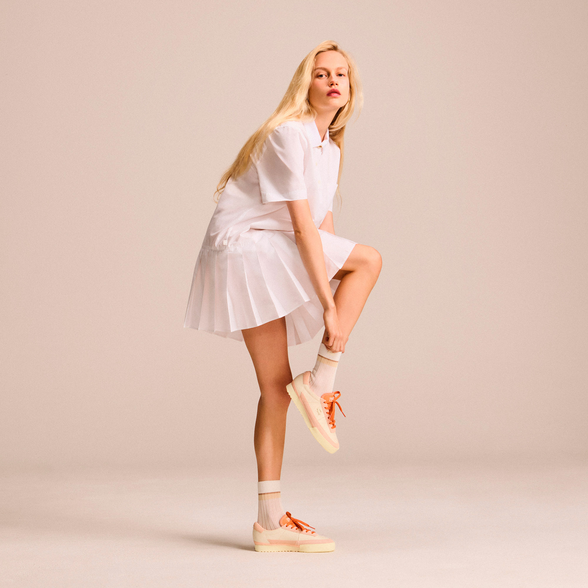 Lacoste Aura Kadın Açık Pembe Sneaker görsel 7