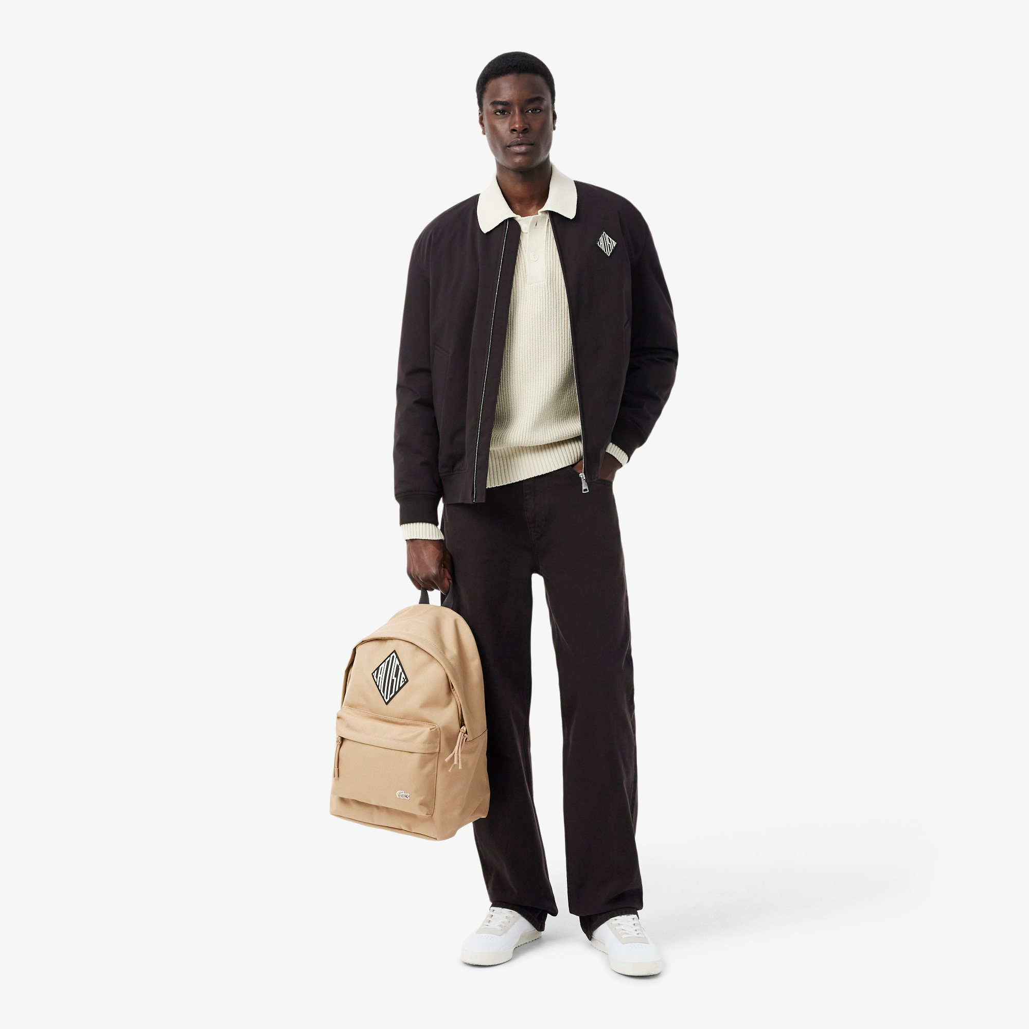Lacoste Neocroc Erkek Bej Sırt Çantası görsel 7