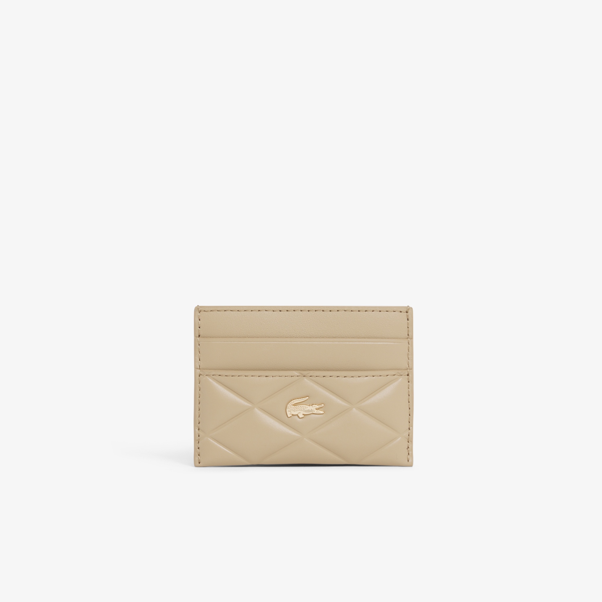 Crocodelle Kadın Deri Bej Kartlık