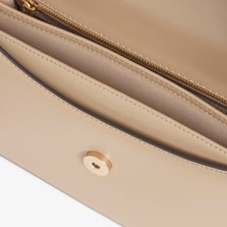 Tennis Bliss Kadın Deri Bej Omuz Çantası Bej