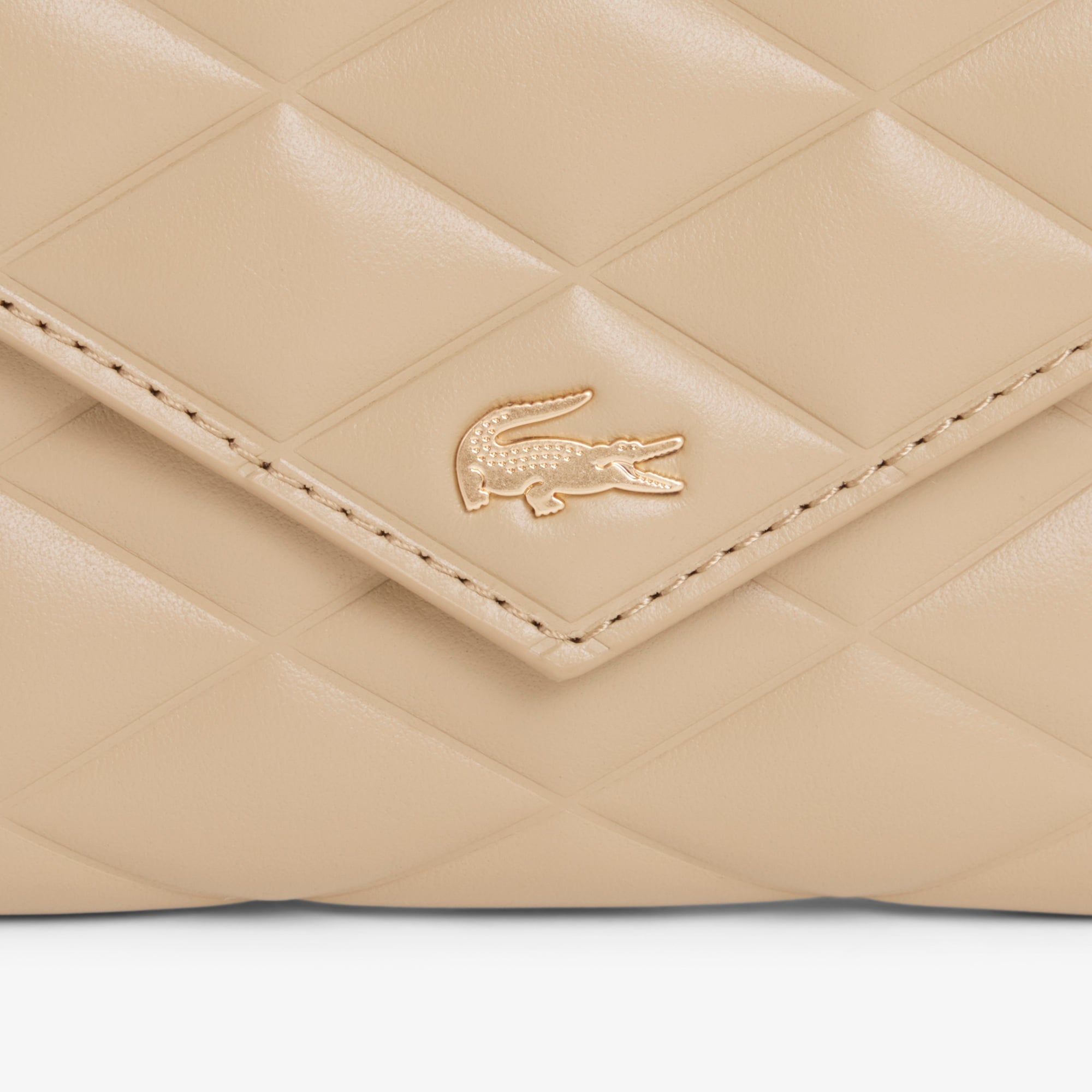 Crocodelle Kadın Deri Bej Cüzdan