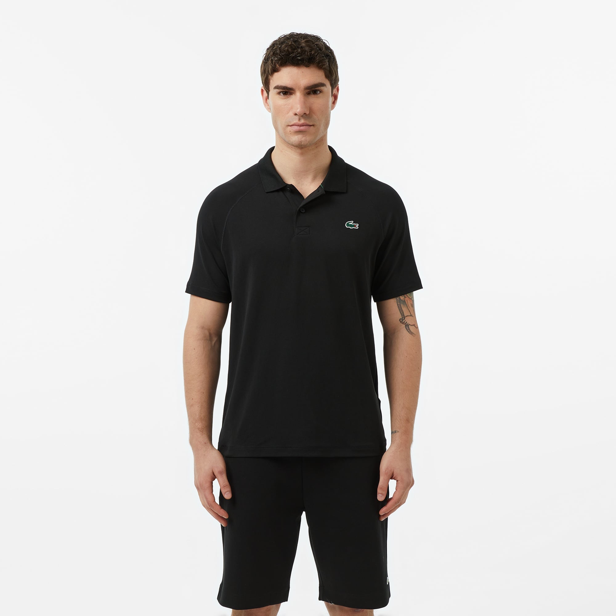 Erkek Regular Fit Ultra Dry Siyah Polo
