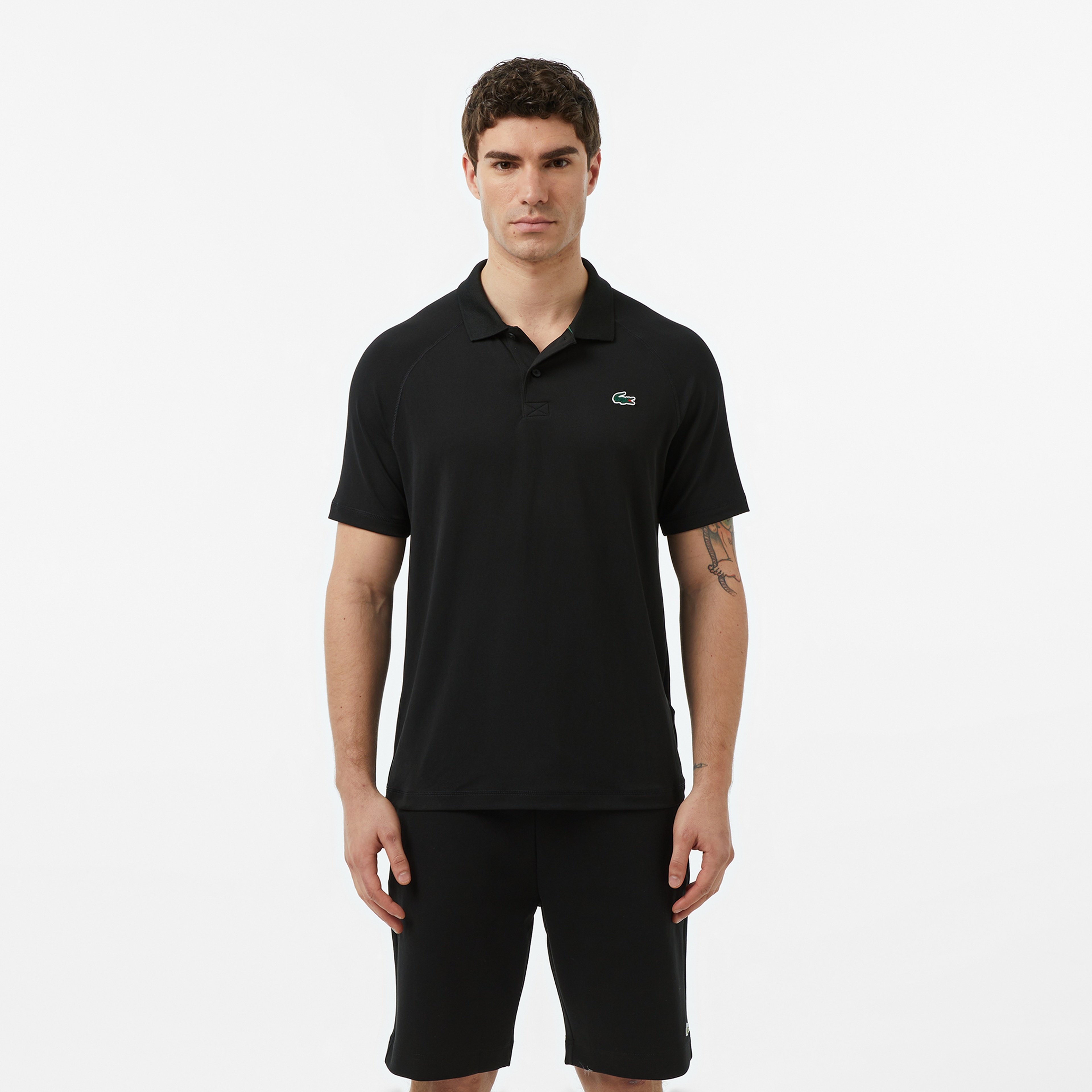 Erkek Regular Fit Ultra Dry Siyah Polo