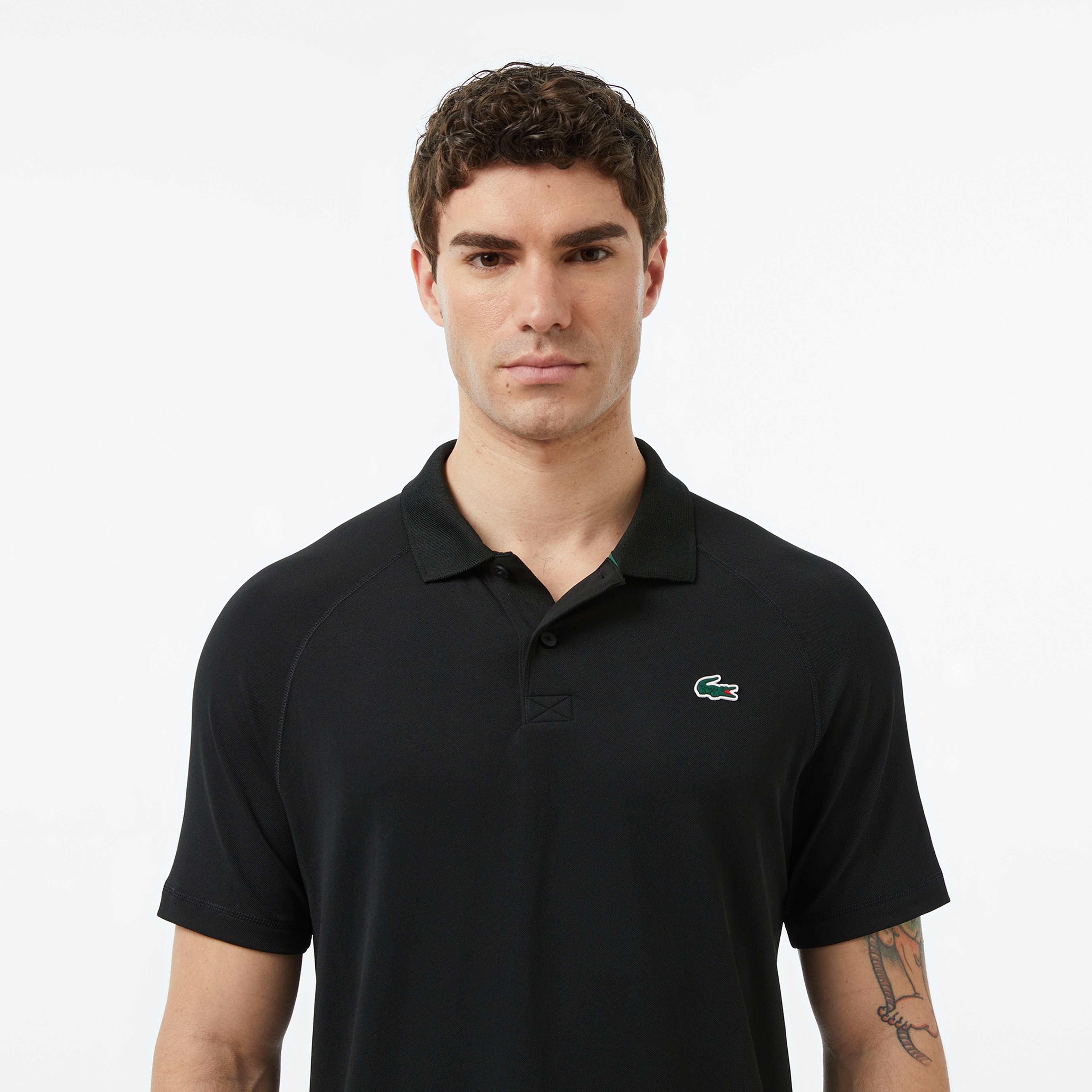 Erkek Regular Fit Ultra Dry Siyah Polo