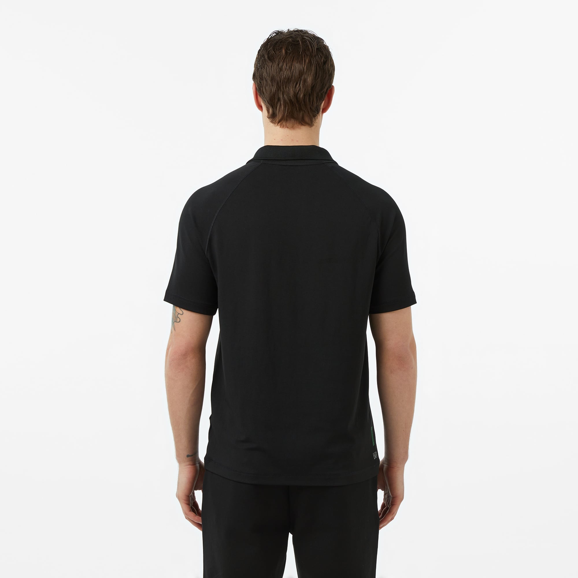Erkek Regular Fit Ultra Dry Siyah Polo