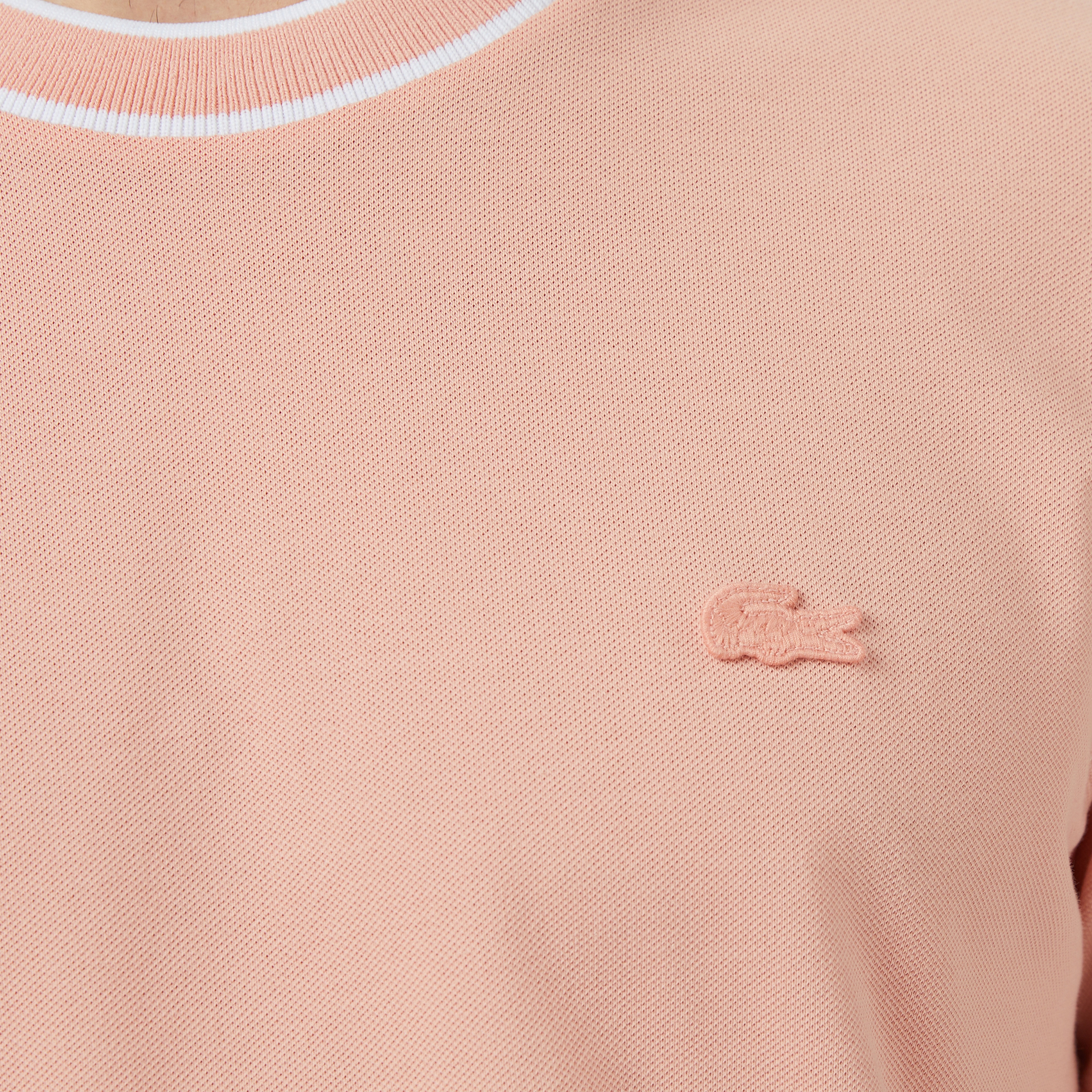 Erkek Regular Fit Bisiklet Yaka Pembe T-Shirt