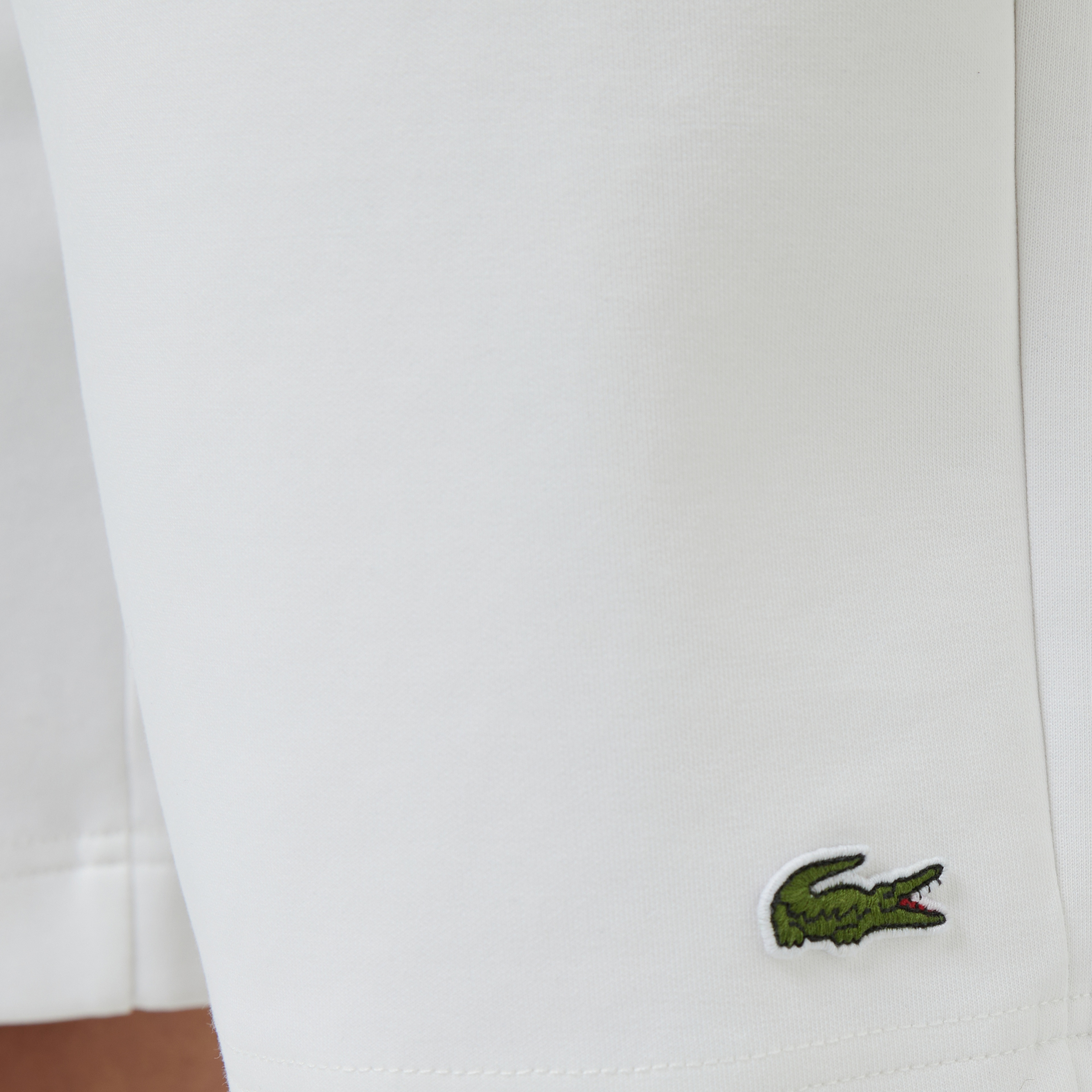 Erkek Regular Fit Beyaz Şort