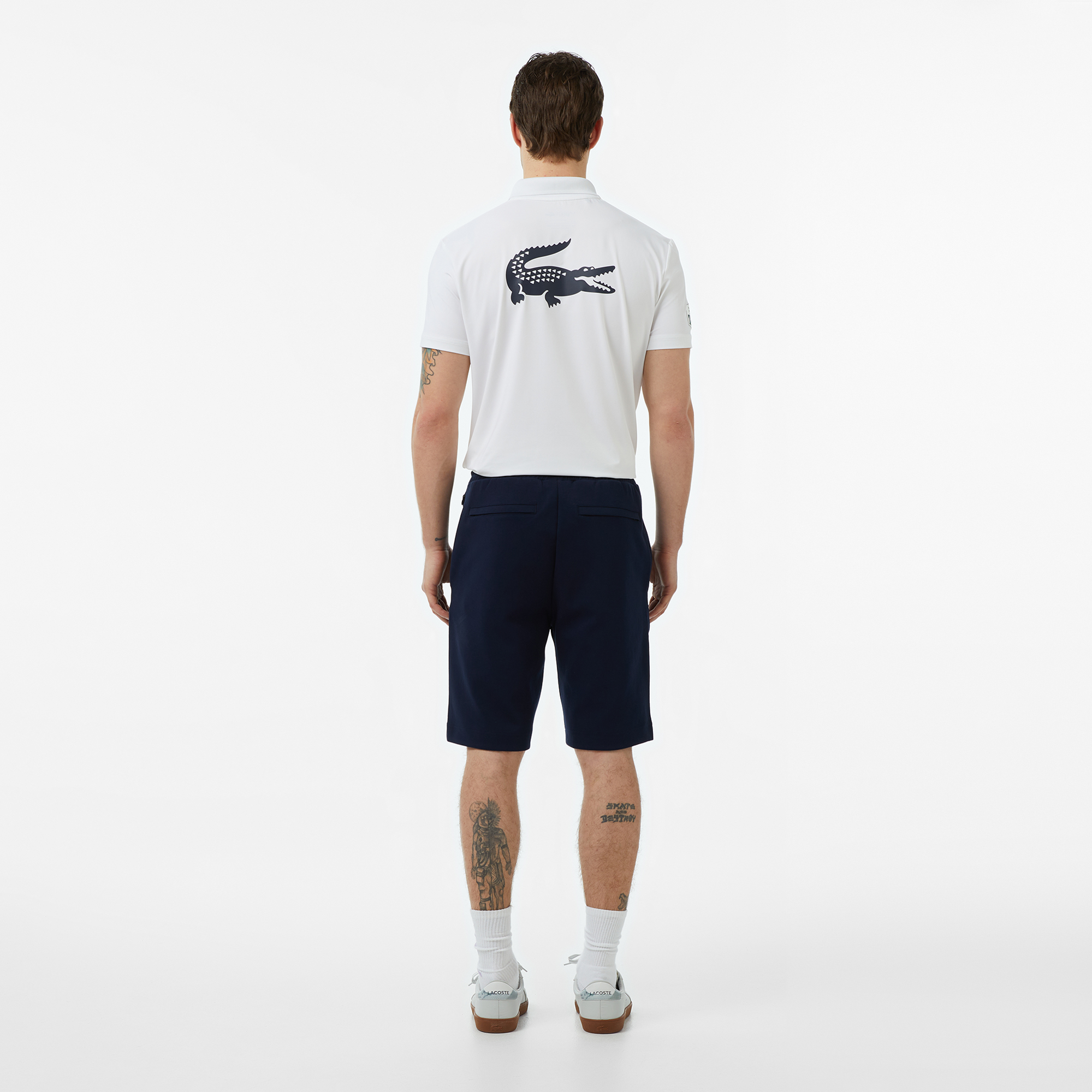 Lacoste Erkek Regular Fit Lacivert Şort görsel 2