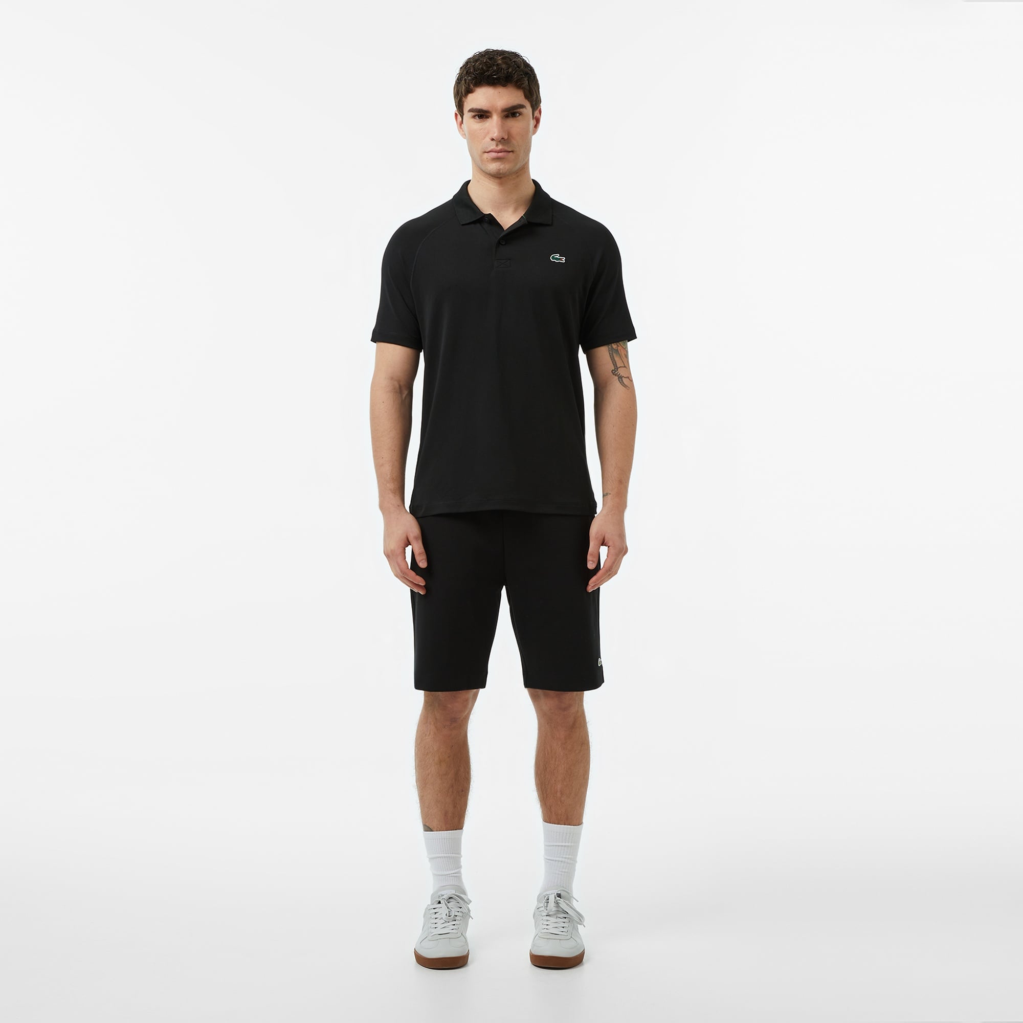 Erkek Regular Fit Siyah Şort