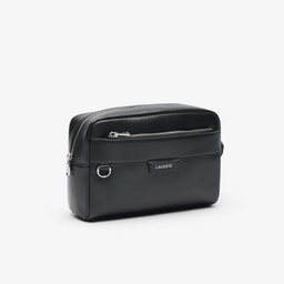 Erkek Deri Siyah Seyahat Çantası Siyah