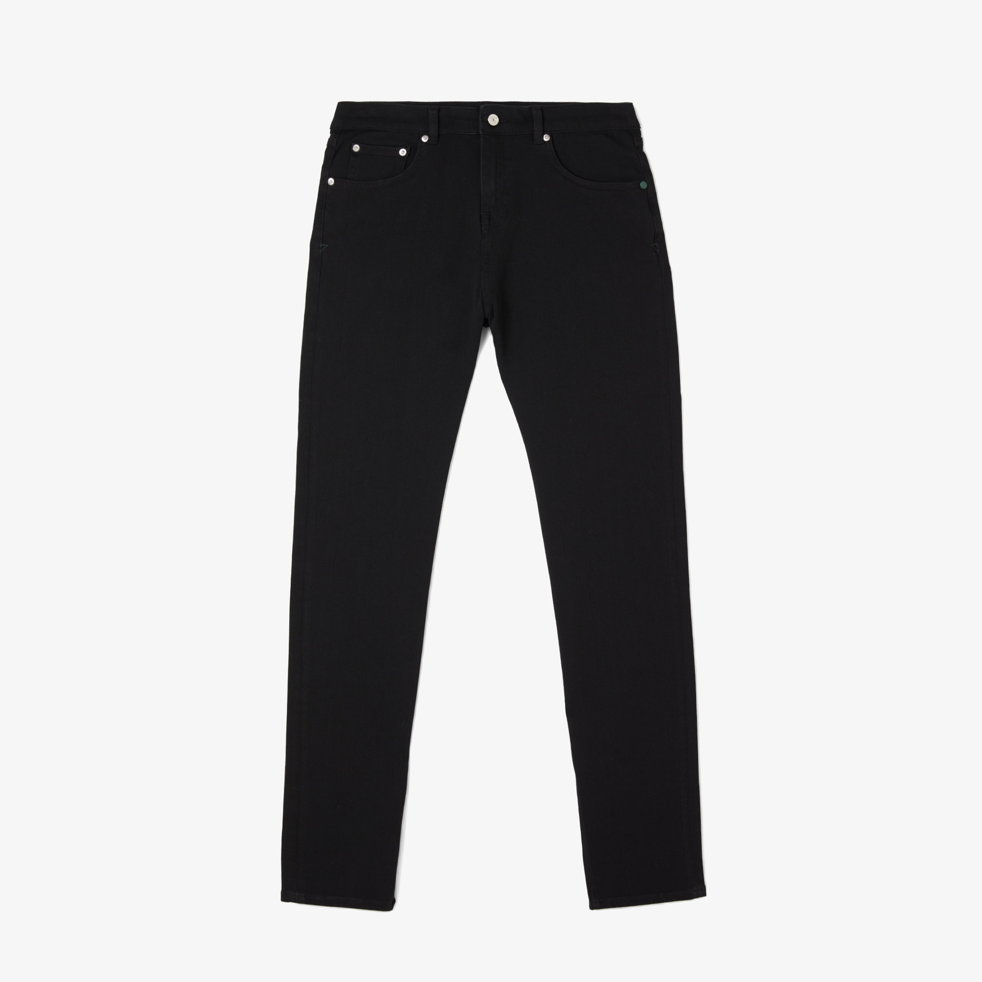 Lacoste Erkek Regular Fit Siyah Jean Pantolon görsel 3